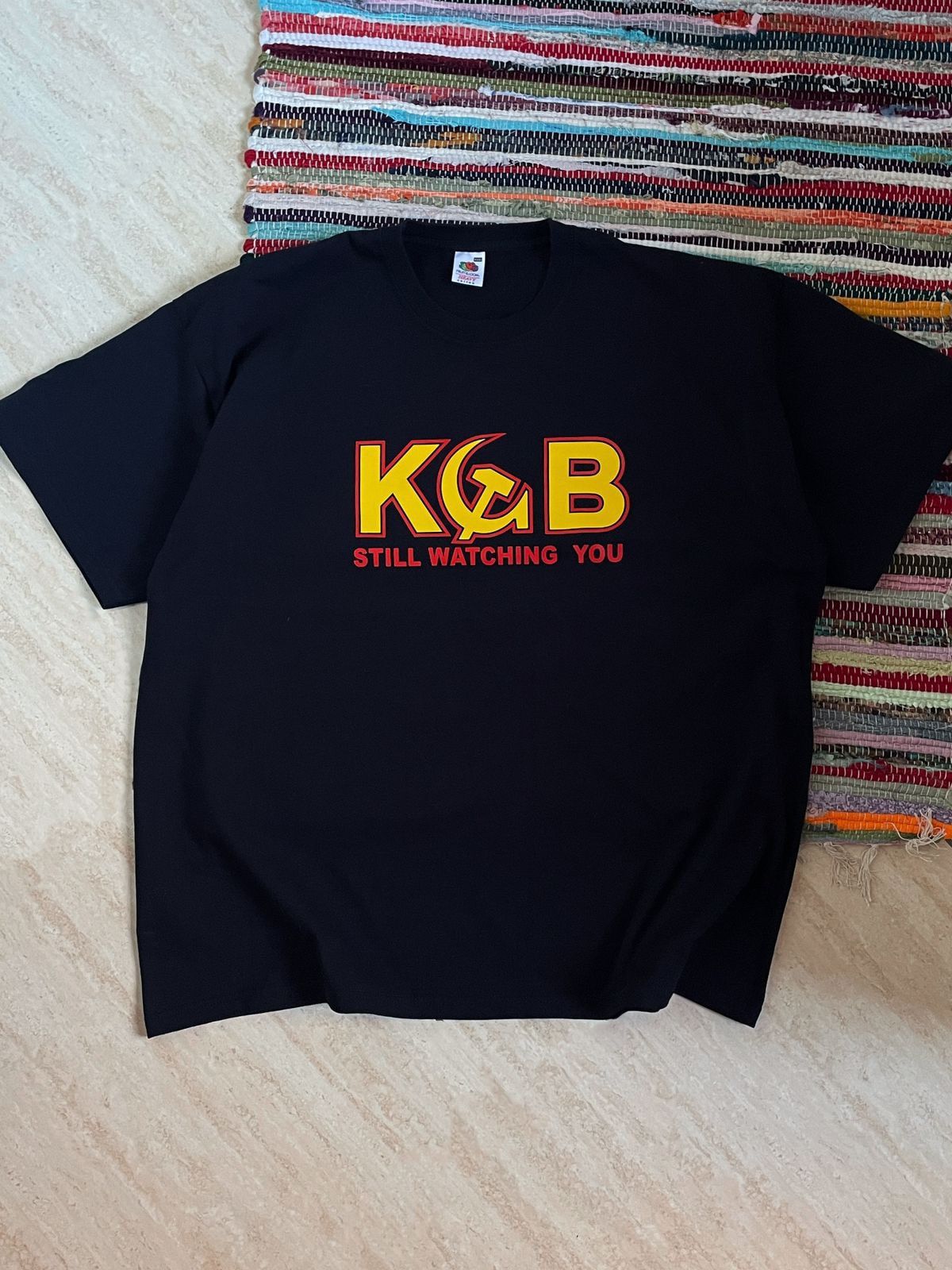 Vintage Vintage KGB Still Watching You T-Shirt Size US XL / EU 56 / 4 - 1 Thumbnail