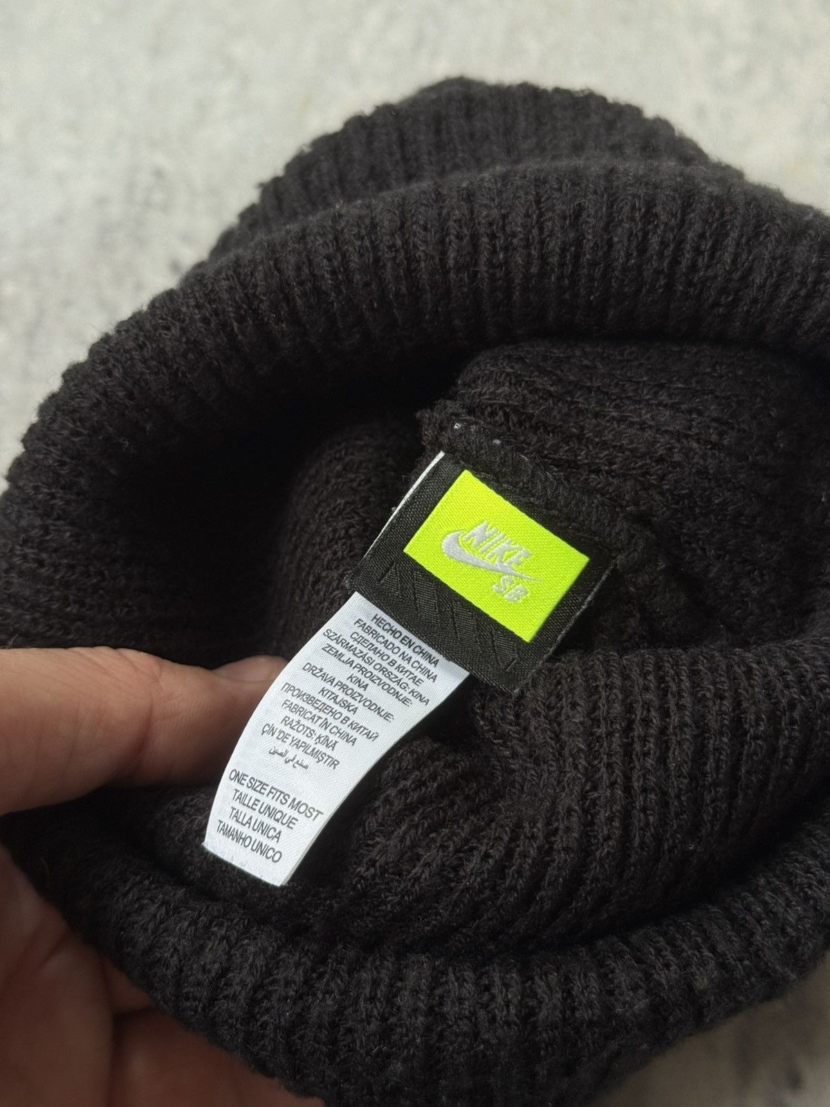 Nike SB Nike SB Black beanie Size ONE SIZE - 6 Thumbnail