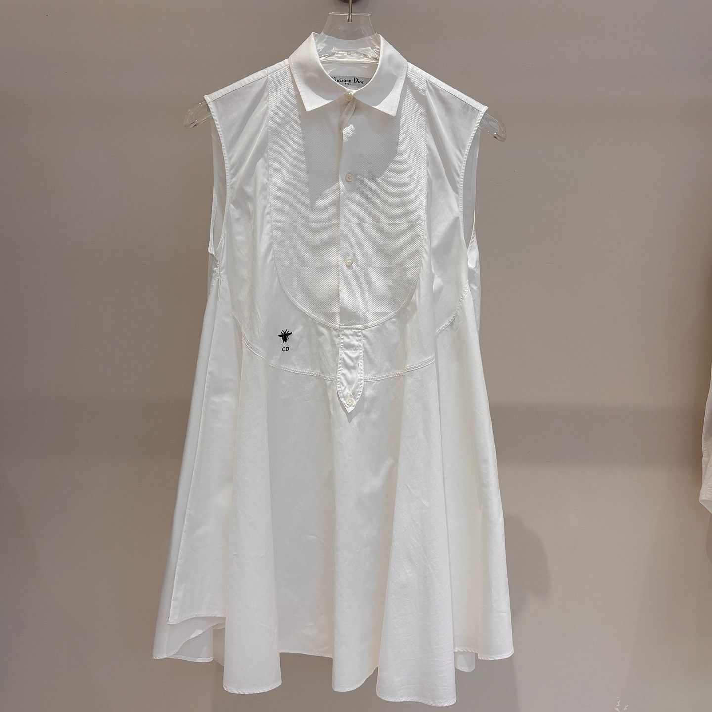 Dior Christian Dior Bee Embroidery Mini Dress Size FR 34 Size XS / US 0-2 / IT 36-38 - 1 Thumbnail