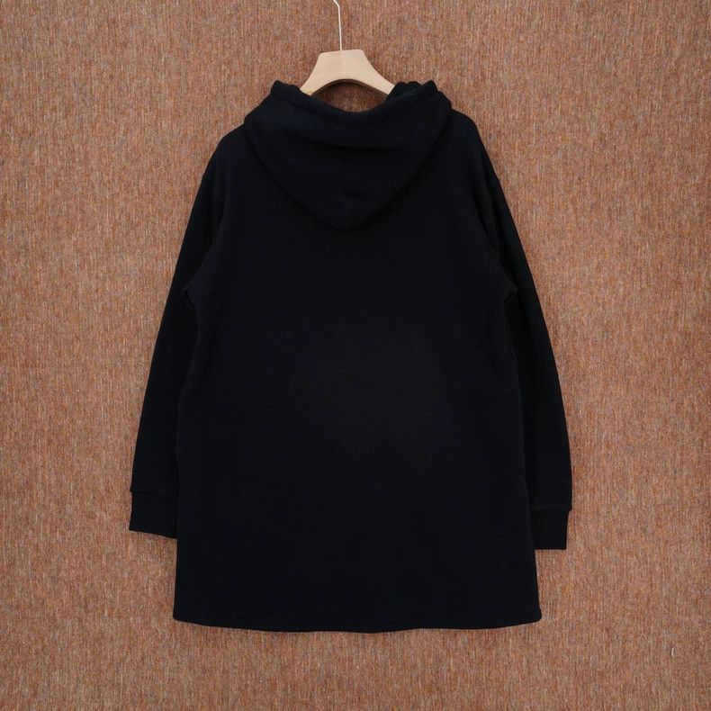 Gucci Gucci Black square LOGO hooded pocket sweatshirt skirt Size S / US 4 / IT 40 - 6 Thumbnail