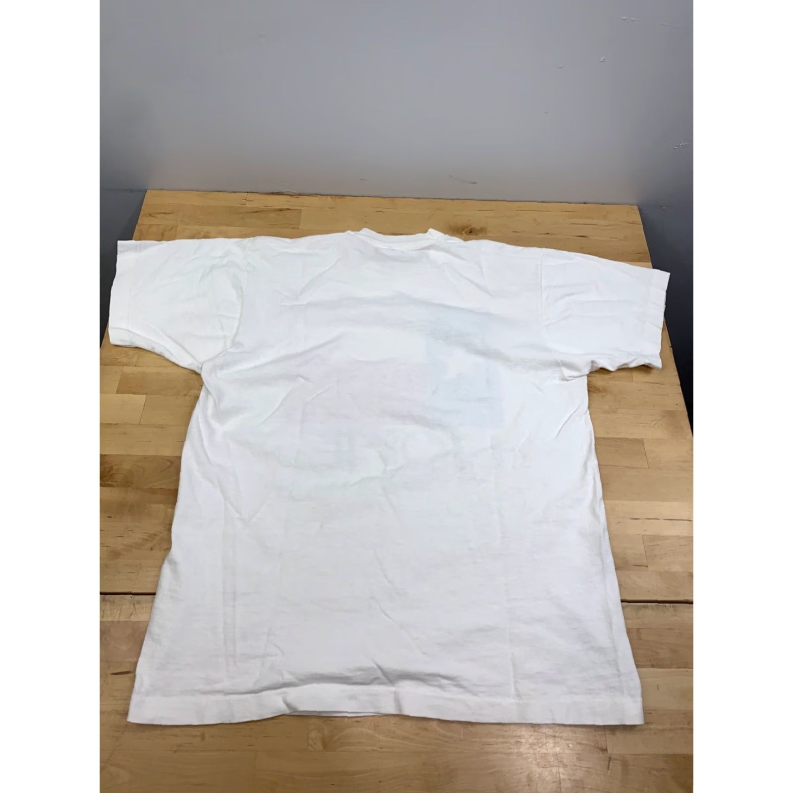 Fruit Of The Loom VINTAGE Texas Lone Star State T Shirt Mens L White Crew Neck Flag Graphic Print 11067 Size US L / EU 52-54 / 3 - 8 Thumbnail