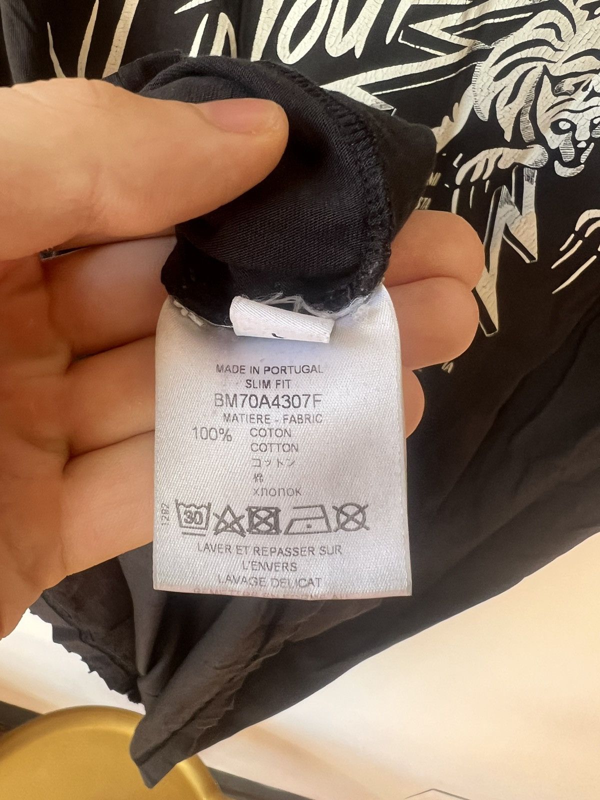 Givenchy Black Givenchy World Tour T-shirt Size US L / EU 52-54 / 3 - 5 Thumbnail