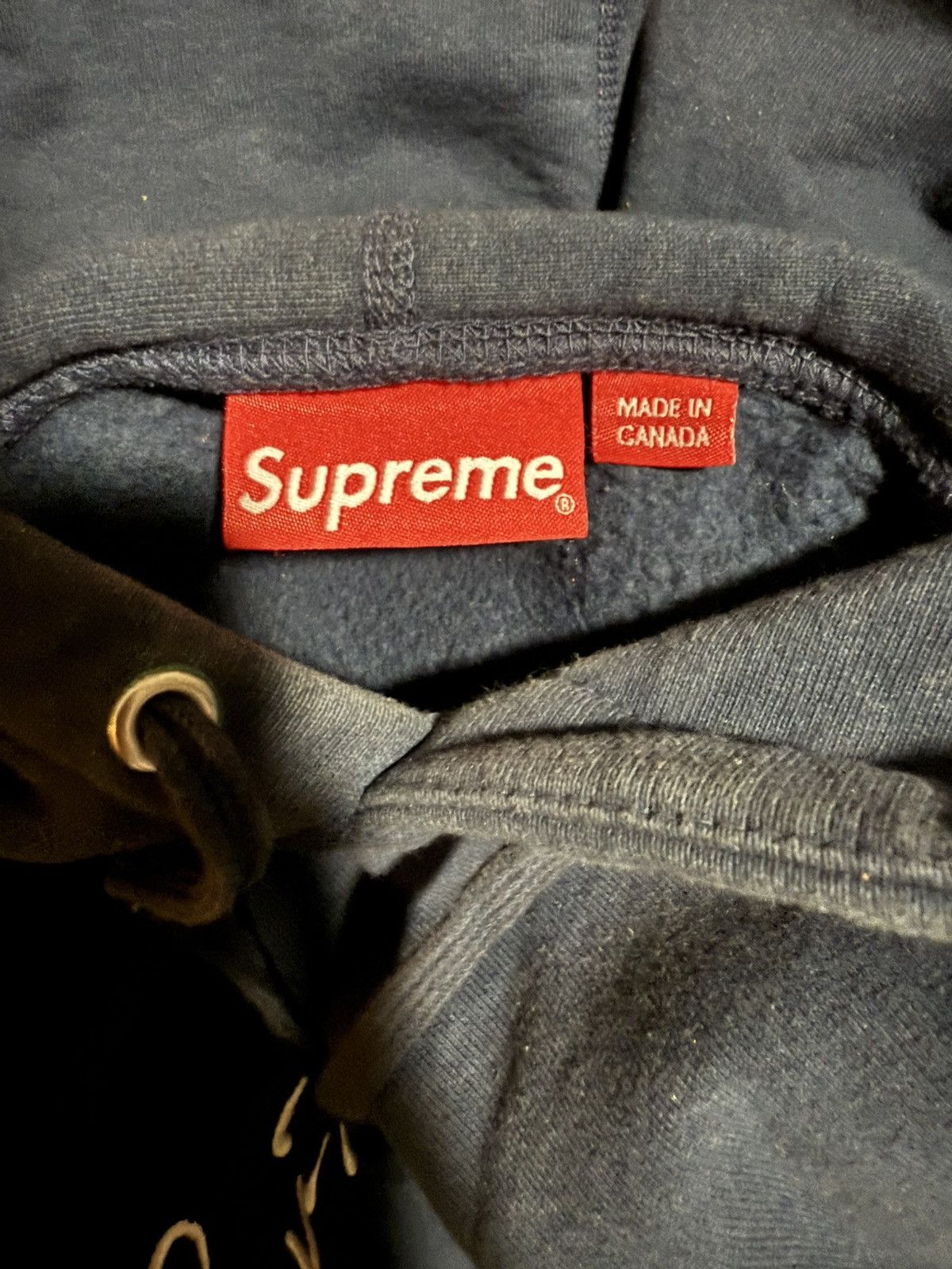 Supreme × Vintage Supreme Script Hoodie Size US M / EU 48-50 / 2 - 3 Thumbnail