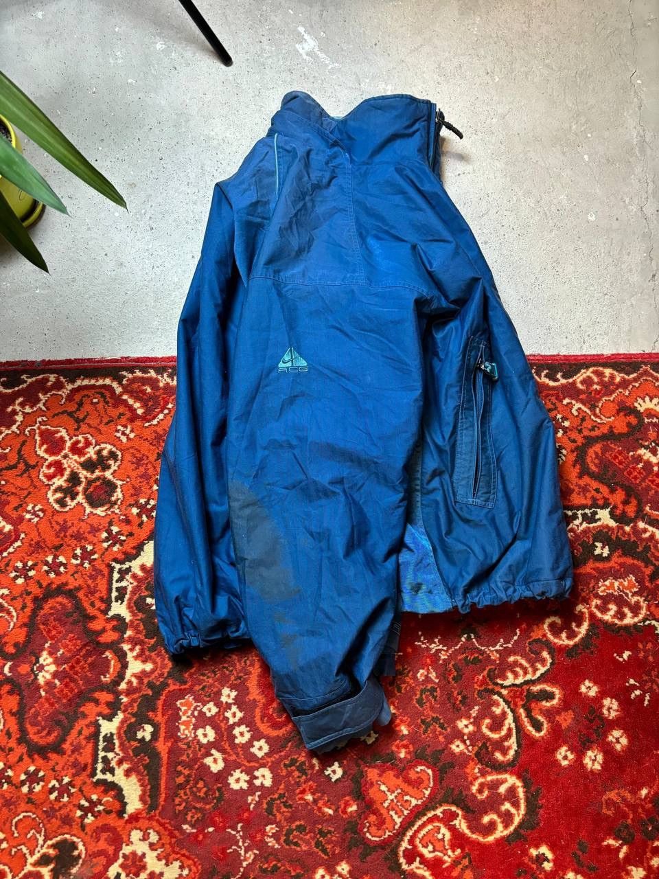 Nike ACG × Vintage Vintage Y2K Nike ACG Lab Windbreaker Swoosh Logo Jacket Size US XL / EU 56 / 4 - 2 Thumbnail