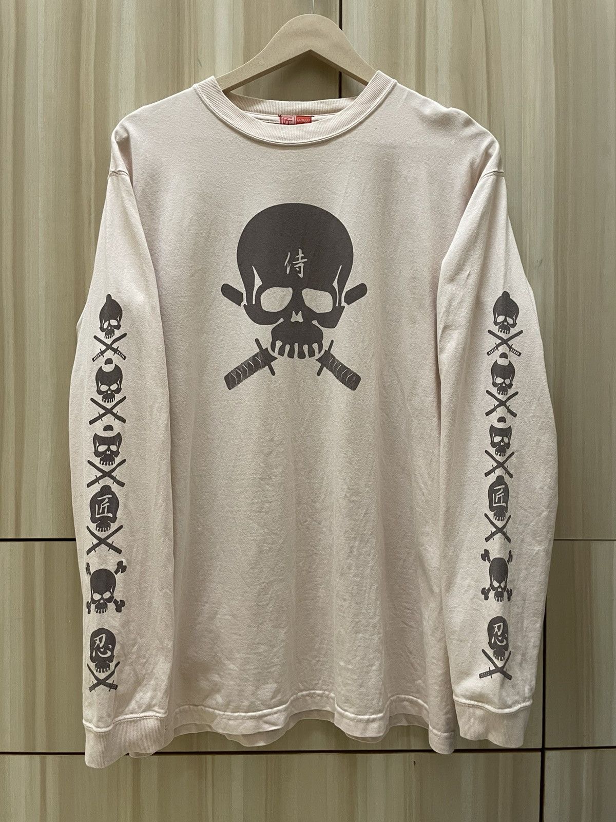 Pherrow's × Takumi Takumi Shinobi By Pherrows Japan Long Sleeve Skull Tshirt Size US M / EU 48-50 / 2 - 1 Thumbnail