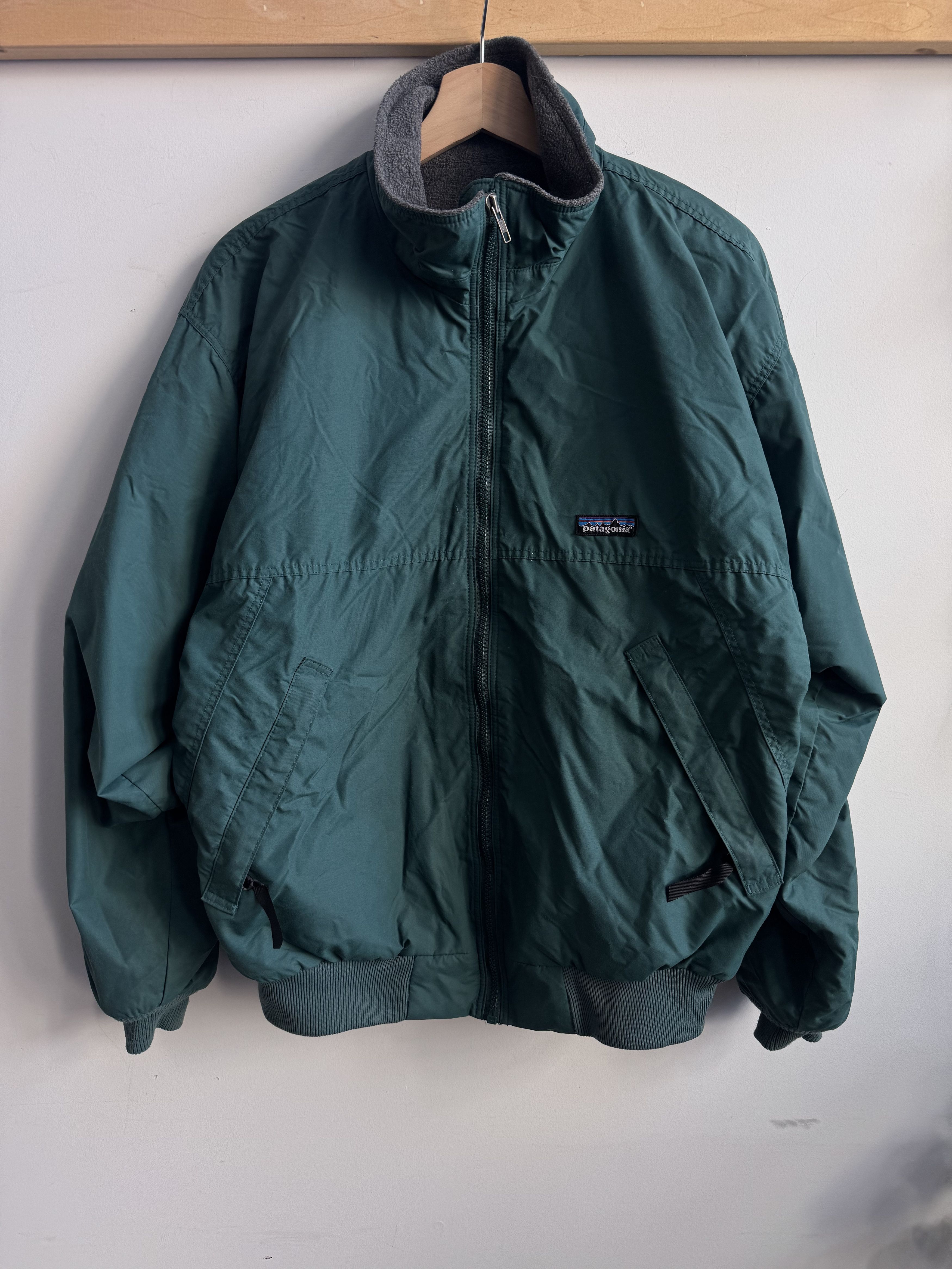 90s Patagonia Shelled Synchilla Fleece Jacket Size M