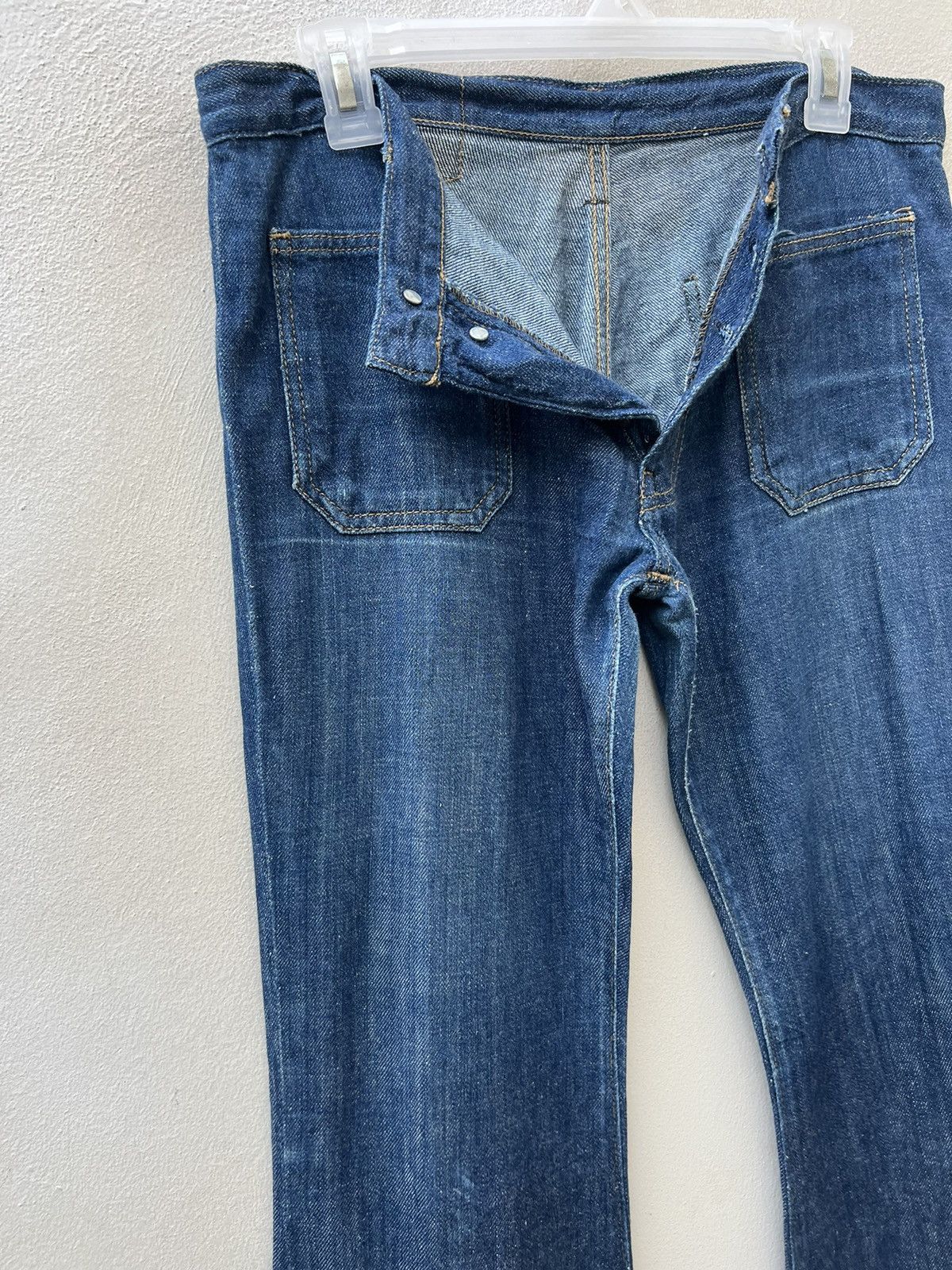 Edwin Vintage 70s Edwin Light Denim Super Flare Jeans Size US 30 / EU 46 - 8 Thumbnail