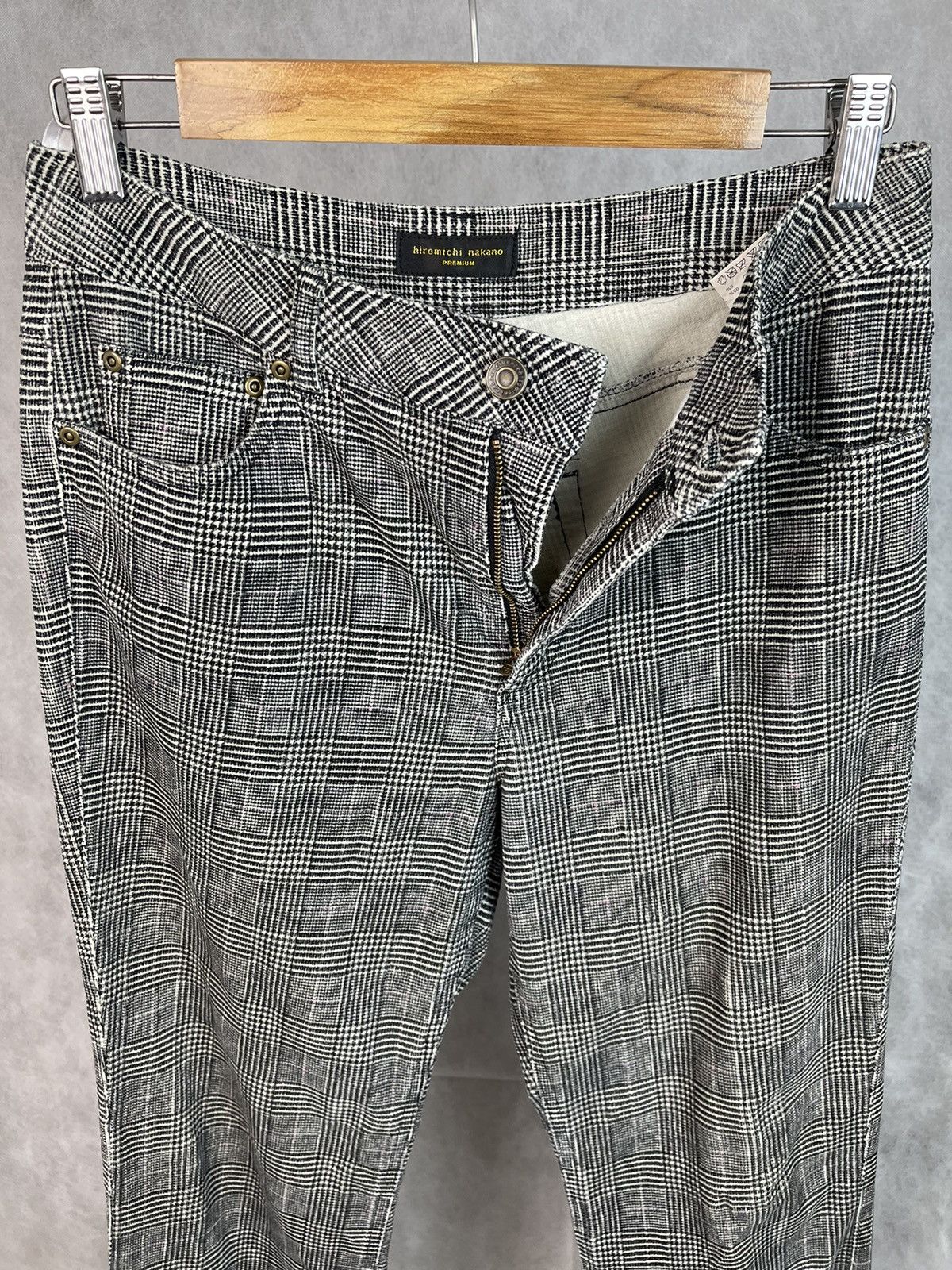 Japanese Brand Hiromichi nakano corduroy stripes trousers Size US 30 / EU 46 - 5 Thumbnail