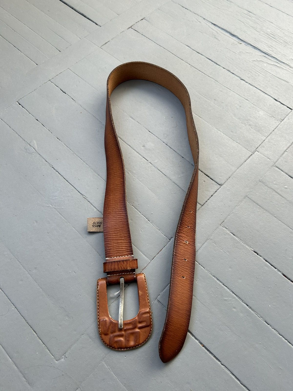Miss Sixty Miss Sixty vintage leather belt Size ONE SIZE - 4 Thumbnail