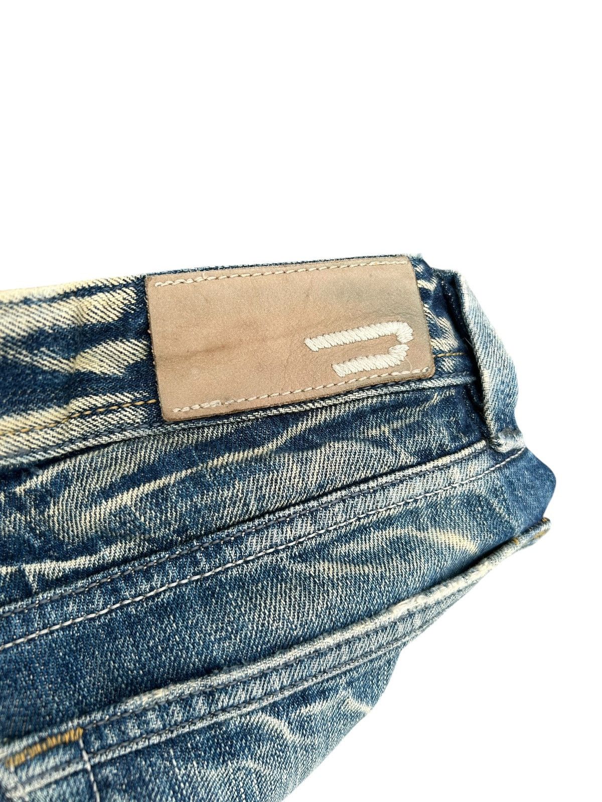 Kapital Vintage Diesel Rusty Faded Mudwash Distressed Denim Jeans Size US 33 - 7 Thumbnail