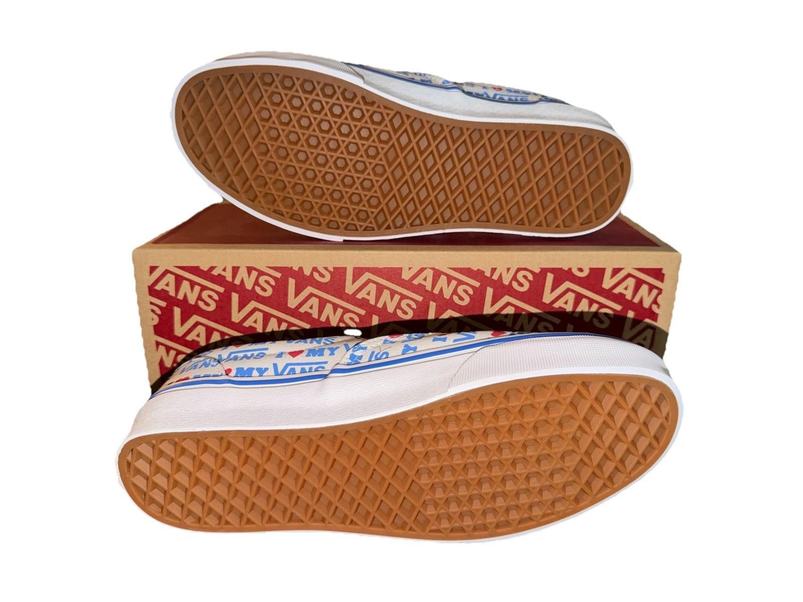 Vans Vans I Love My Vans White Canvas Sneakers Size US 7.5 / IT 37.5 - 4 Thumbnail