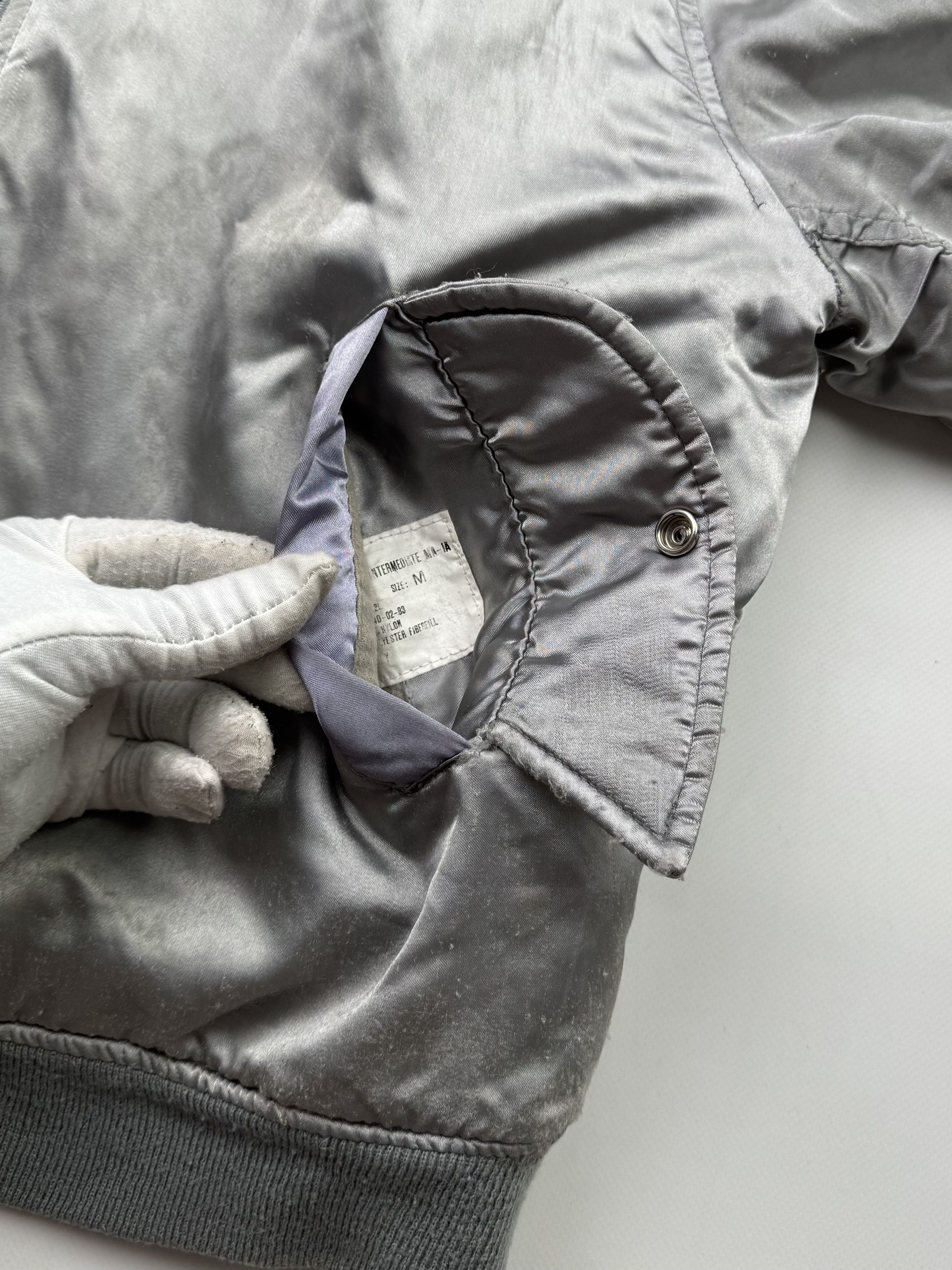 Japanese Brand Vintage Thrashed Bomber Jacket B764(V291)E2 Size US M / EU 48-50 / 2 - 10 Thumbnail