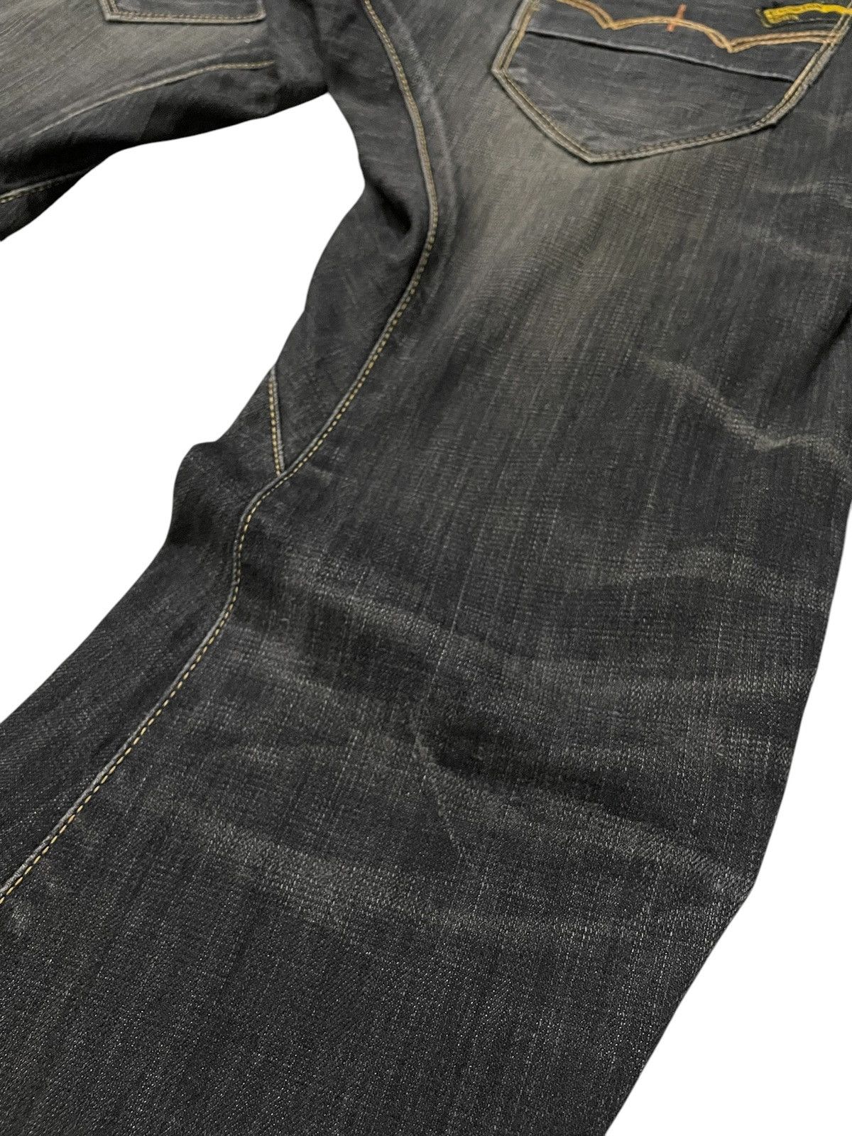 Beauty Beast × Edwin × Japanese Brand Vintage Edwin E Function Engineered Spiral Leg Jeans Size US 30 / EU 46 - 7 Thumbnail