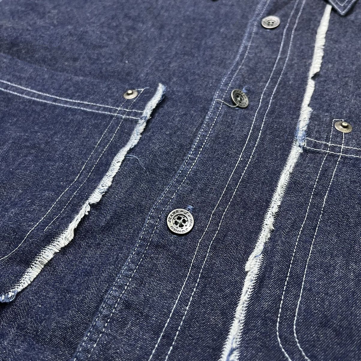 Designer Rare design Mr Junko double pocket button ups shirt Size US L / EU 52-54 / 3 - 7 Thumbnail