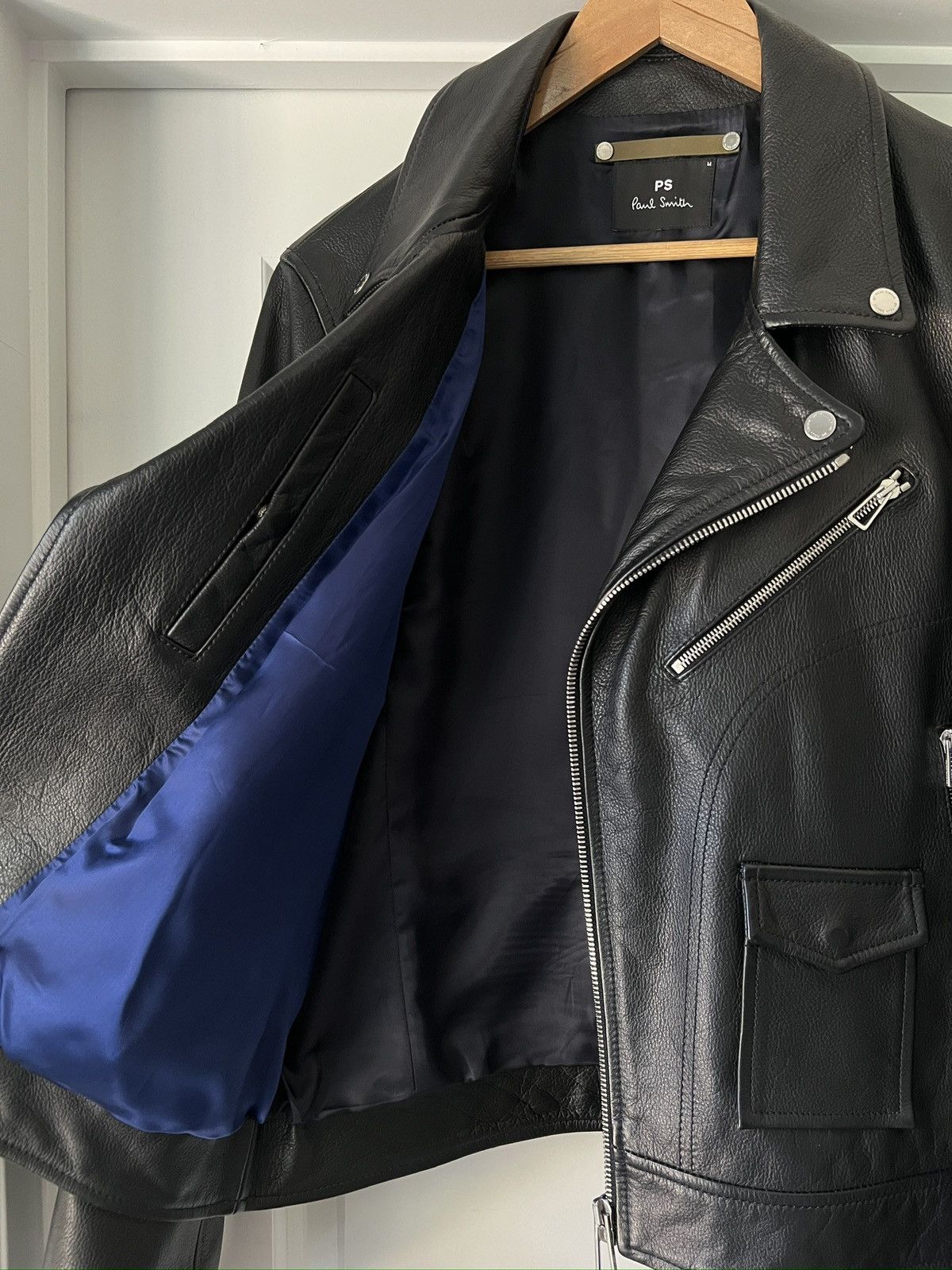 Paul Smith Paul Smith Lambskin Genuine Leather Jacket Size US M / EU 48-50 / 2 - 5 Thumbnail