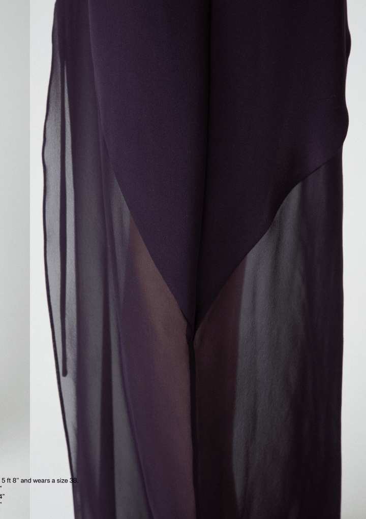 Peter Do $1550 Peter Do Combo Open Back Gown Size XS / US 0-2 / IT 36-38 - 4 Thumbnail