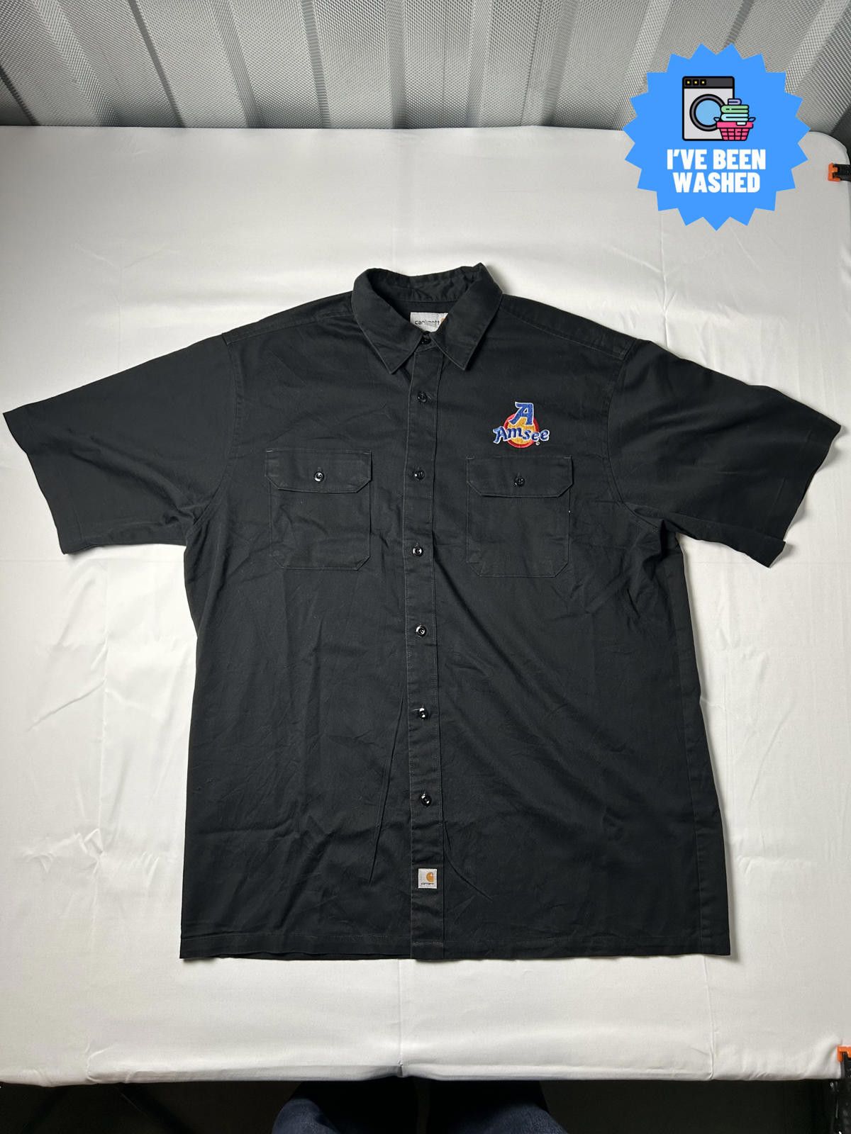 Carhartt Carhartt Pocket Shirt Heavyweight Overshirt Workwear Size US XL / EU 56 / 4 - 1 Thumbnail
