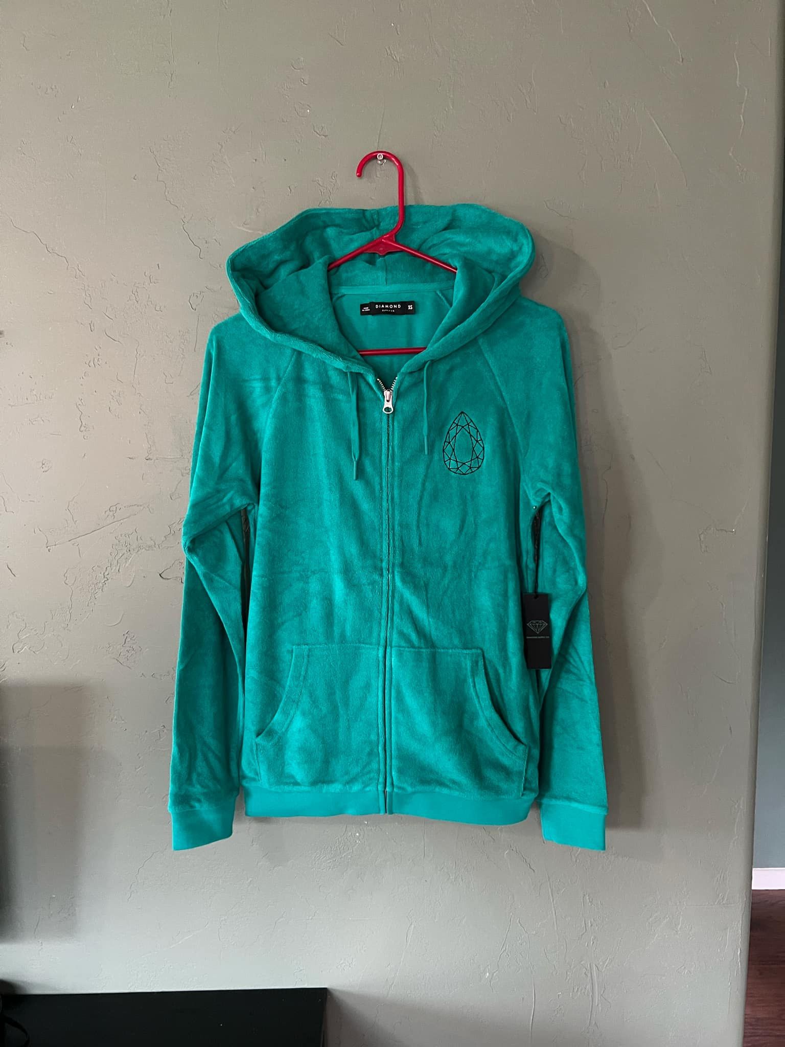 Diamond Supply Co. Diamond Supply Co Zip Up Hoodie Size US XS / EU 42 / 0 - 1 Thumbnail