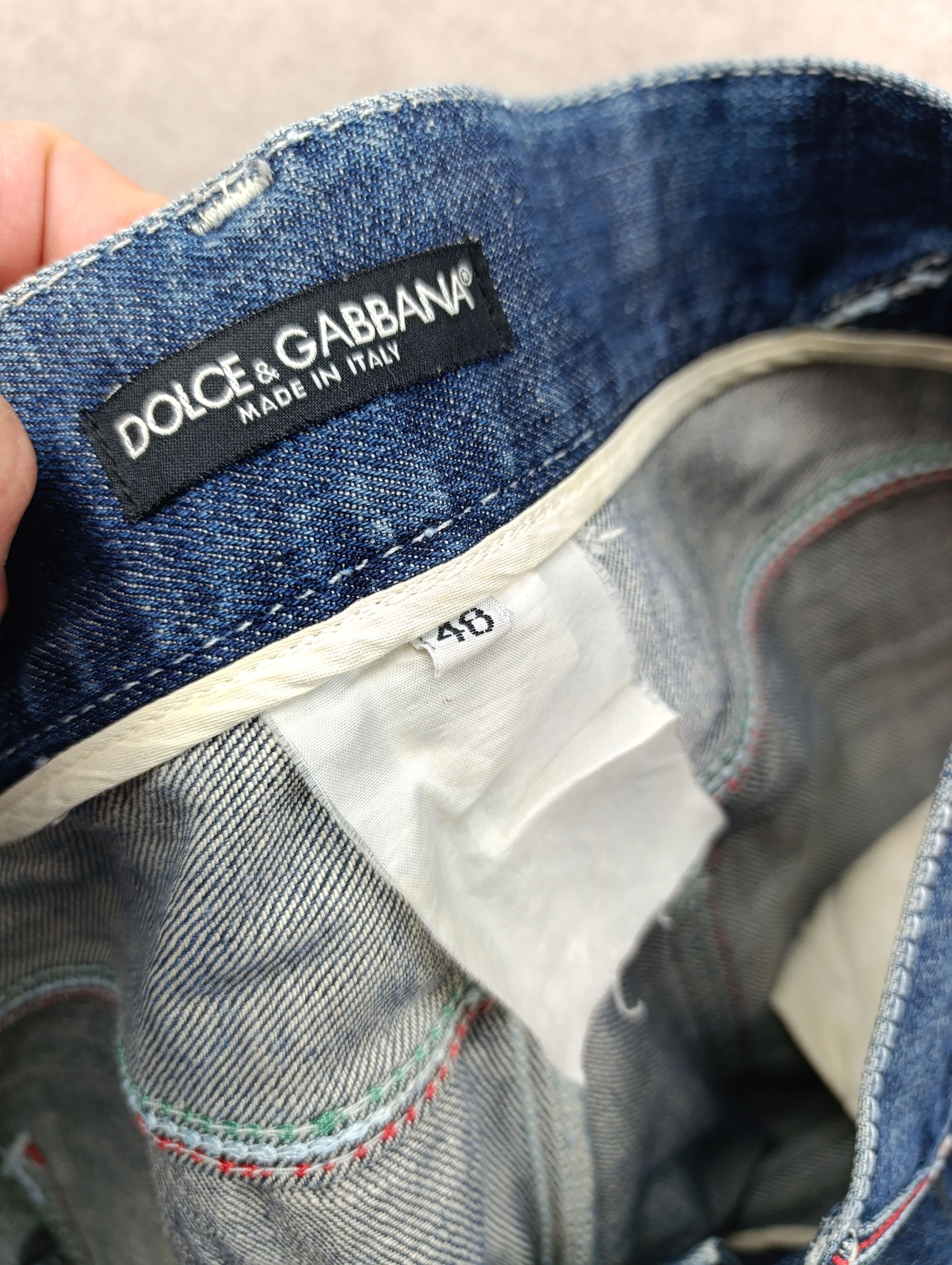 Dolce & Gabbana DOLCE GABBANA MENS DENIM SHORTS Size US 32 / EU 48 - 10 Thumbnail