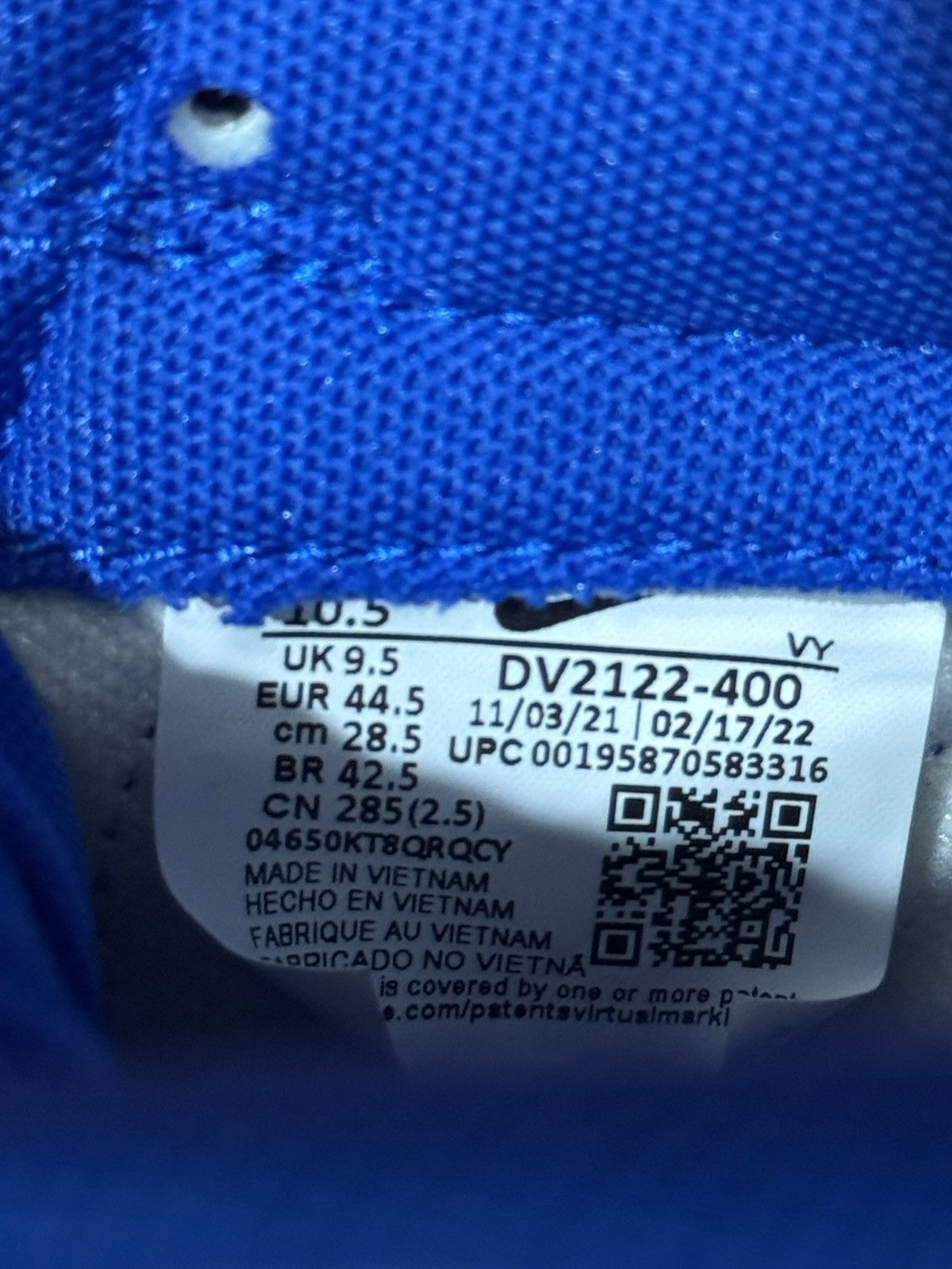 Nike Nike Dunk Low Jackie Robinson Size US 10.5 / EU 43-44 - 8 Thumbnail