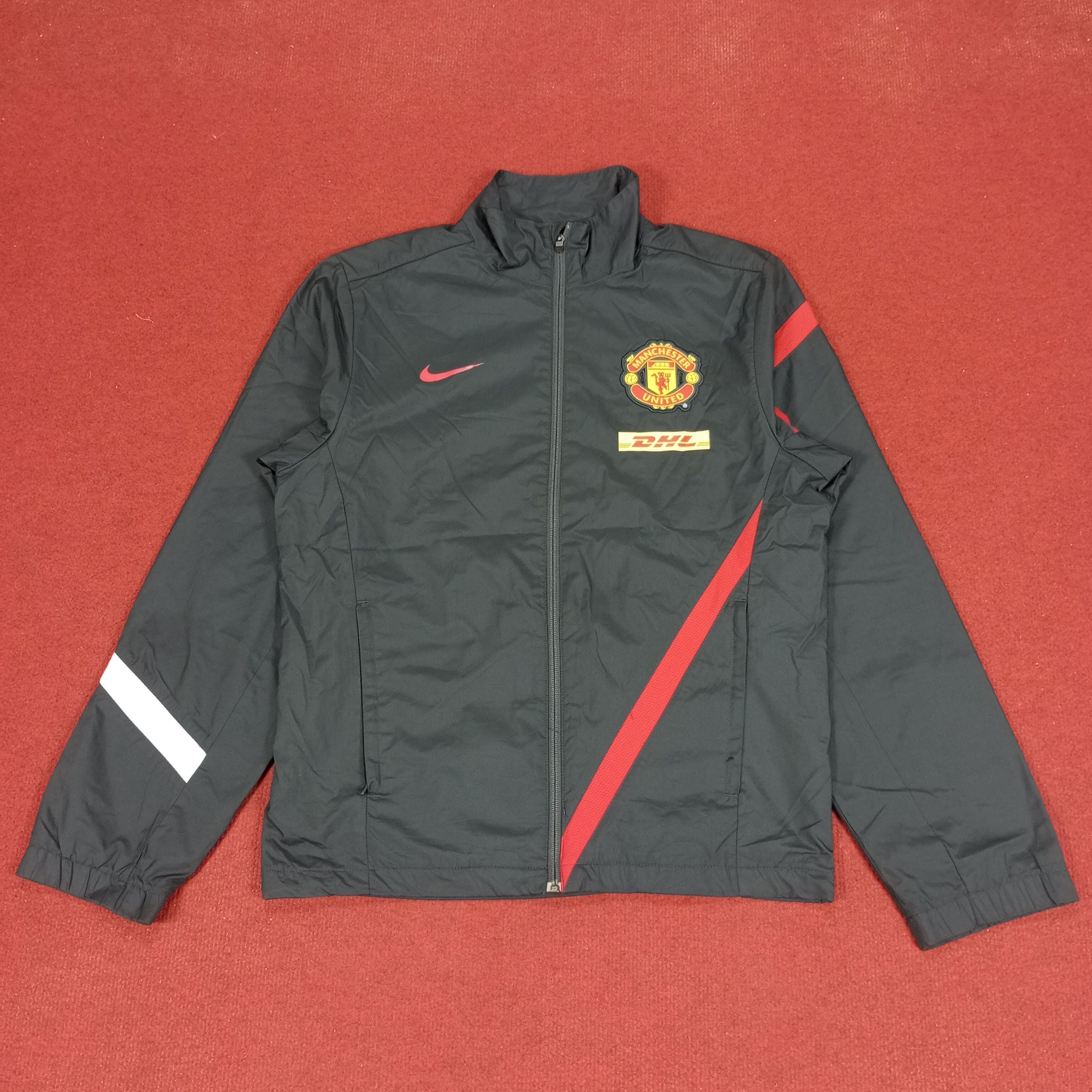 Nike × Vintage Nike Manchester United DHL Football Club Windbreaker Jacket Size US M / EU 48-50 / 2 - 1 Thumbnail