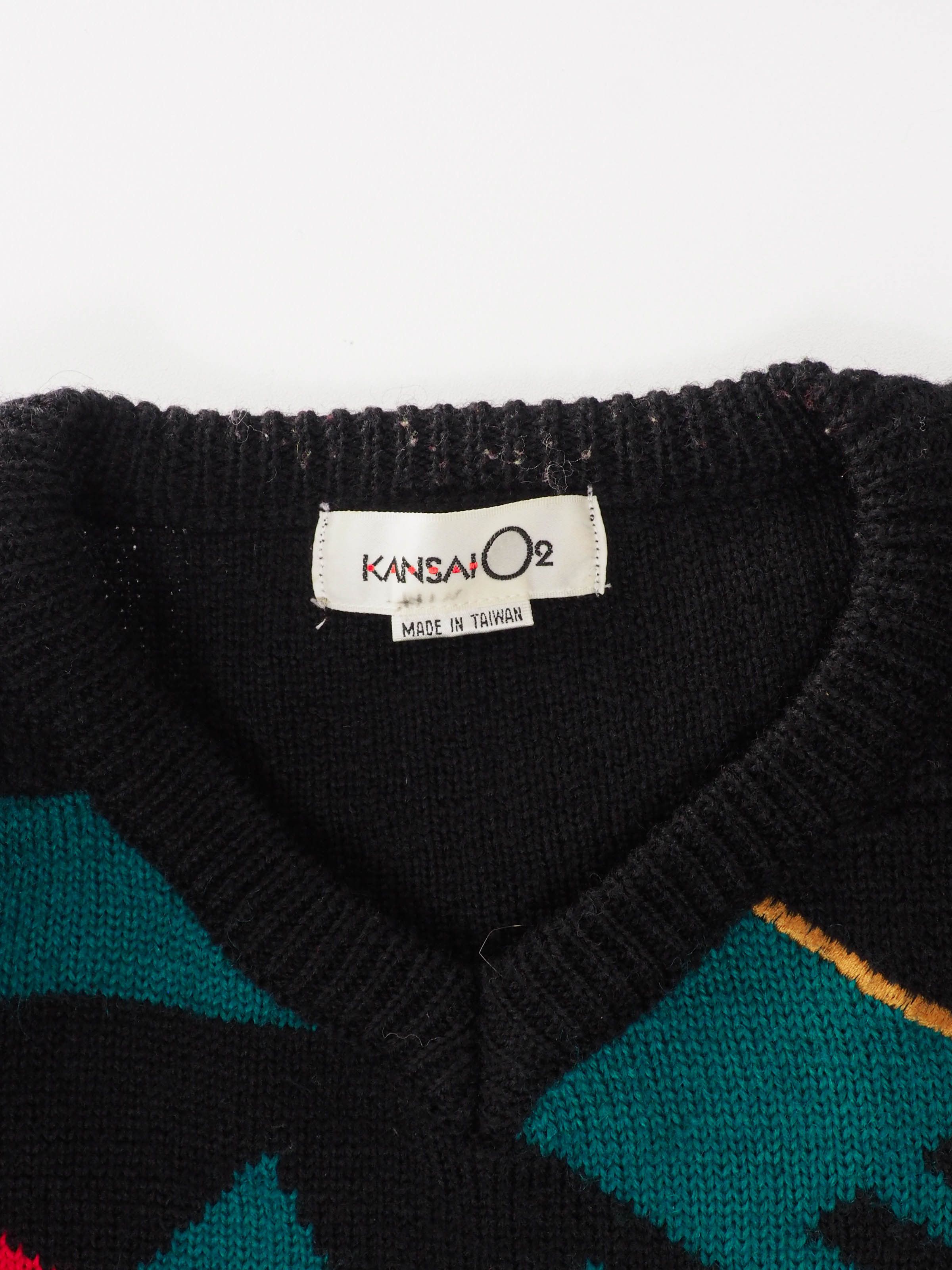 Kansai Yamamoto 80's Kansai yamamoto sweater knit Size US M / EU 48-50 / 2 - 10 Thumbnail