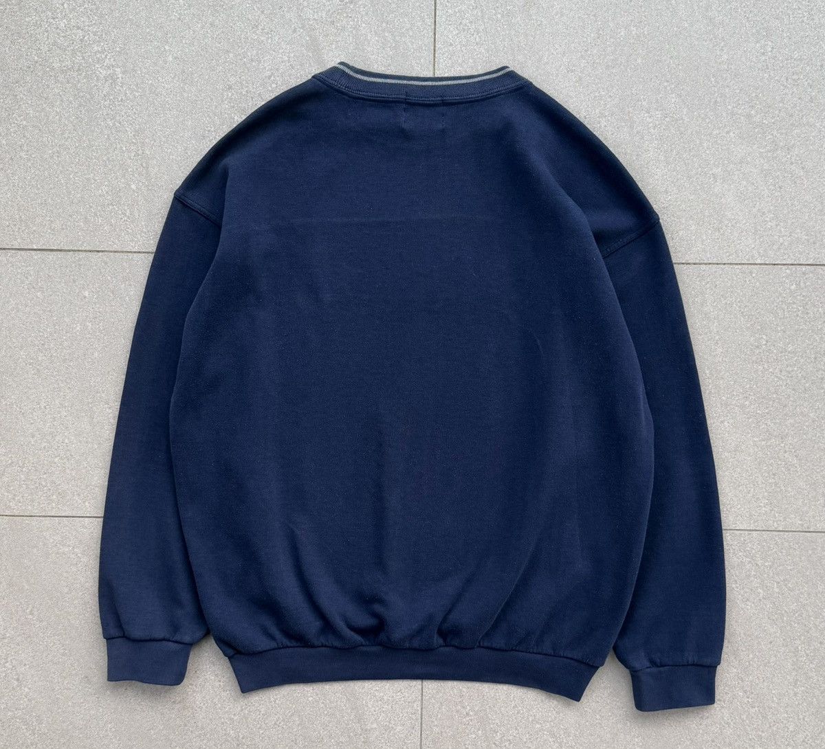 Budweiser Vintage 90s Budweiser"King of Beers" Logo Navy Blue Crewneck Size US L / EU 52-54 / 3 - 3 Thumbnail