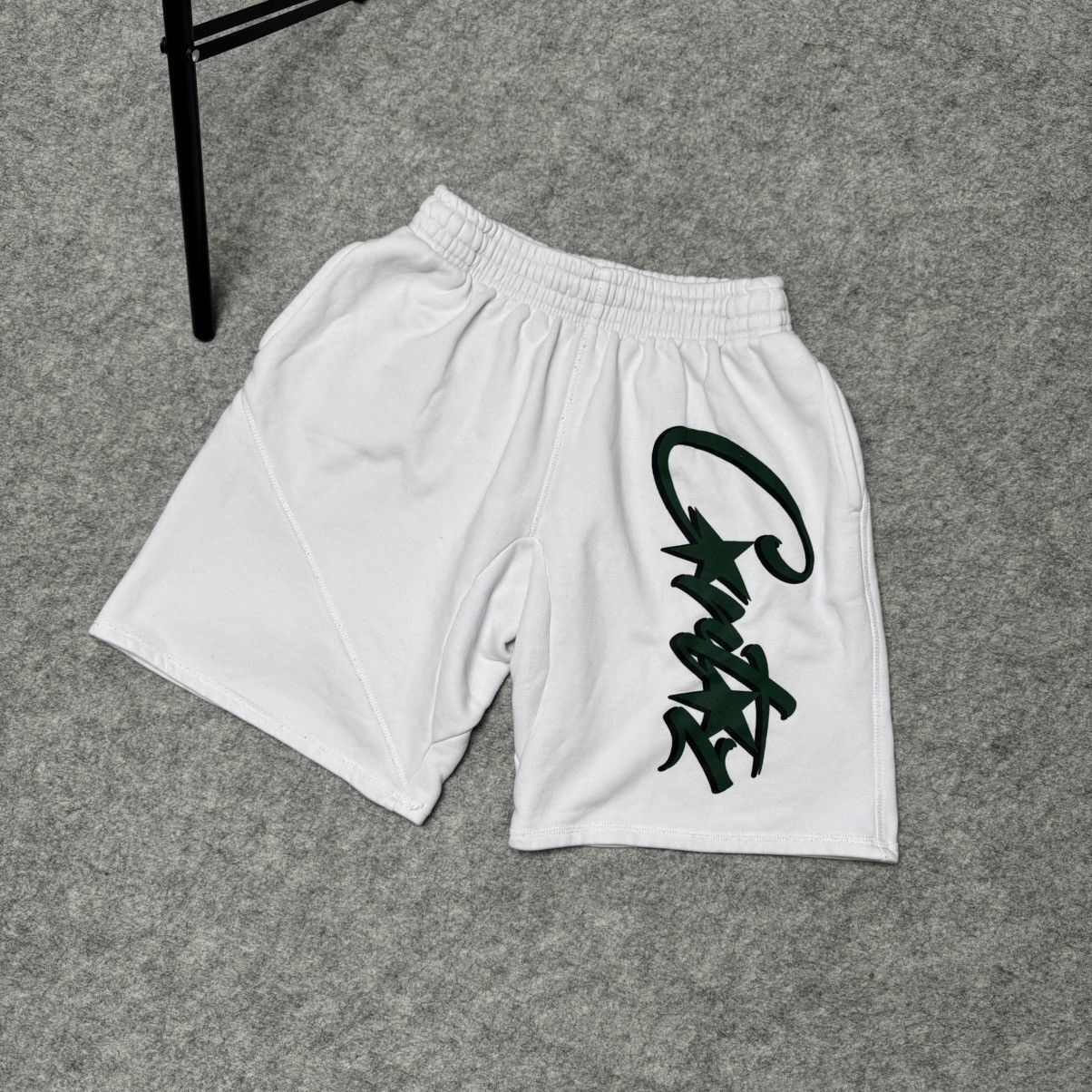 Corteiz Corteiz HMP Raw Hem shorts heather grey medium | Grailed