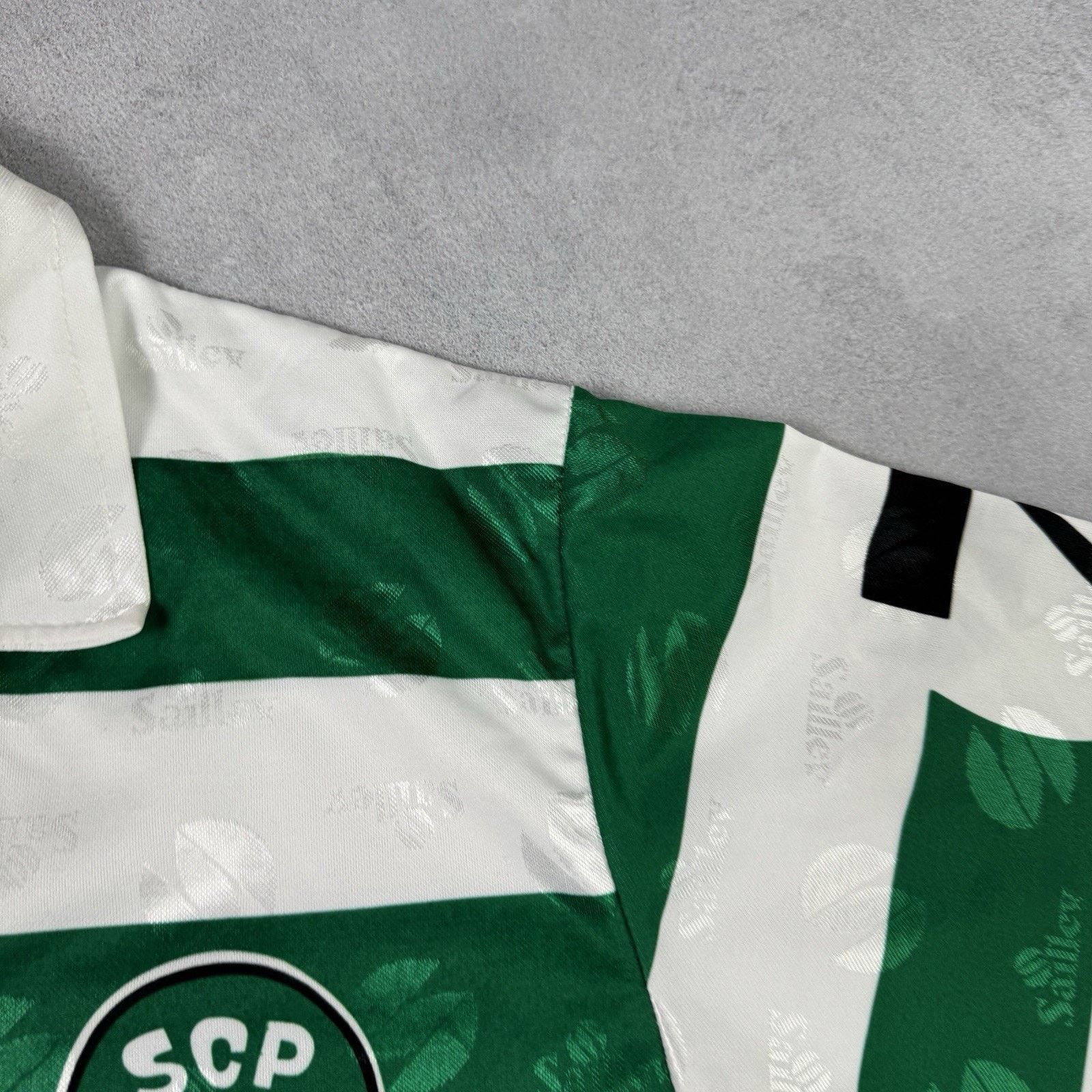 Vintage 1995-1996 Sporting Lisbon Saillev Home Soccer Jersey Size US XL / EU 56 / 4 - 3 Thumbnail