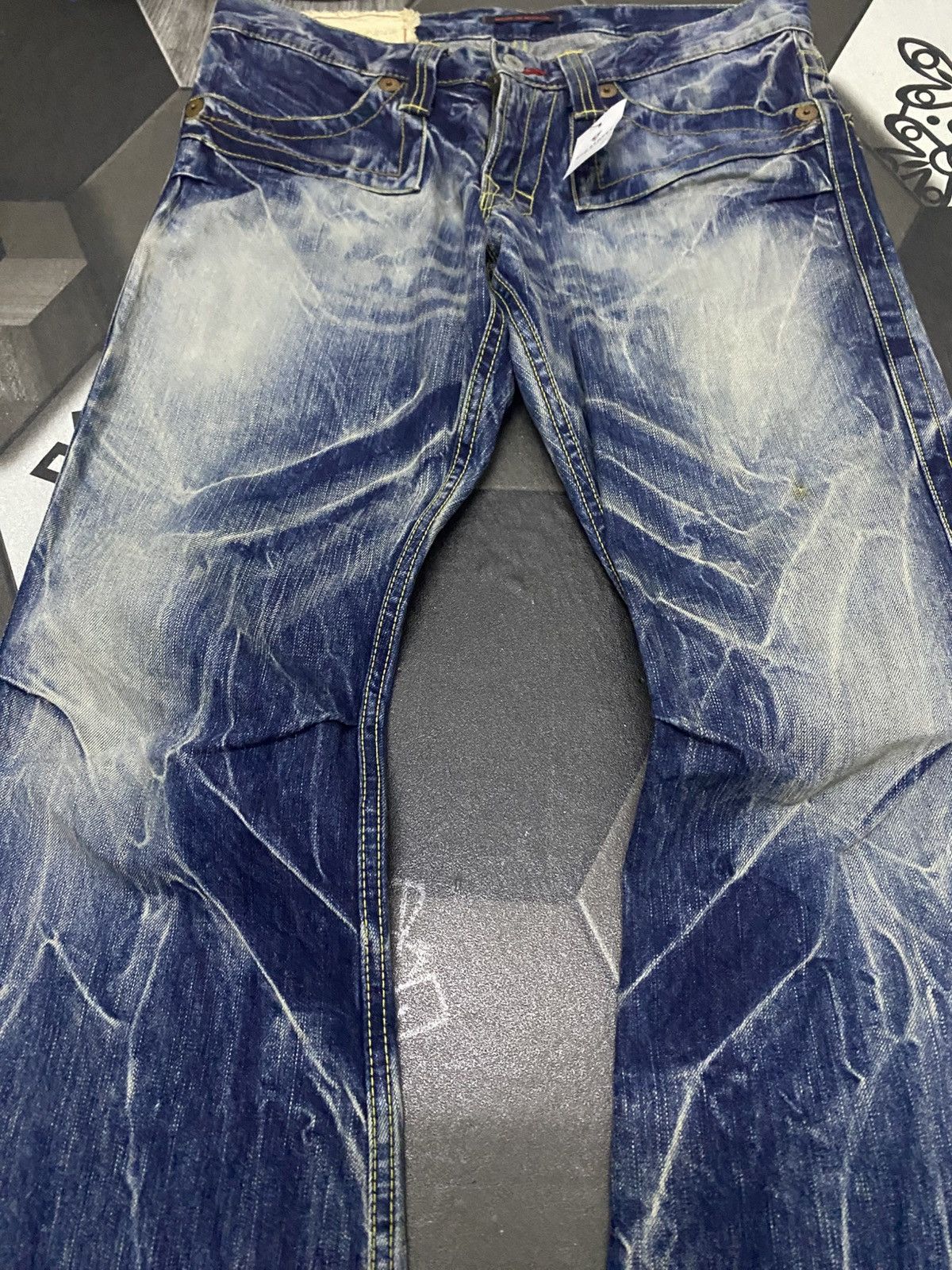 Hysteric Glamour Flare jeans Blue way Boot Cut japan 🇯🇵 Size US 32 / EU 48 - 4 Thumbnail