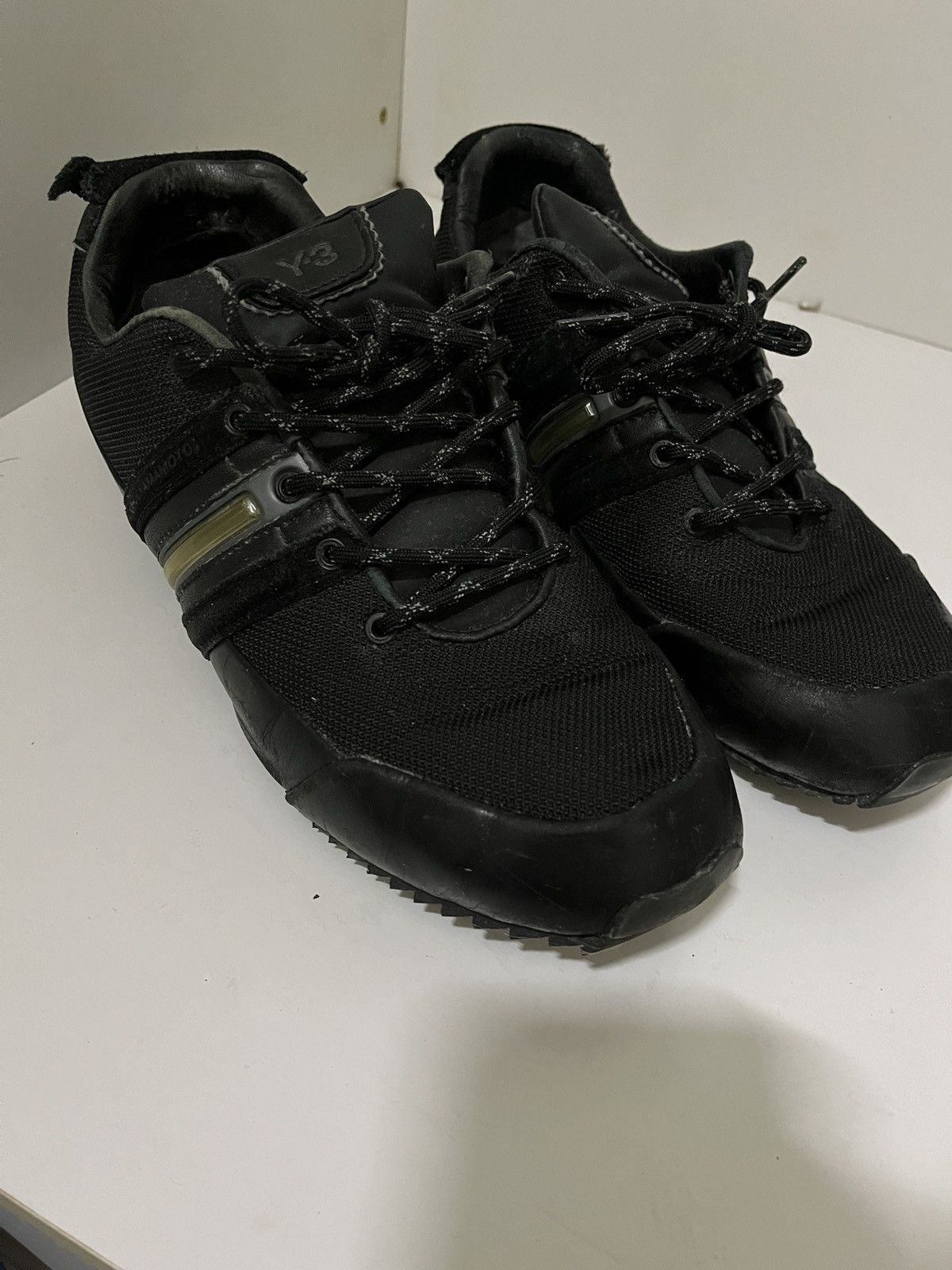 Adidas × Y-3 Adidas Y-3 Yohji Yamamoto Sprint 'Black' Size US 8.5 / EU 41-42 - 3 Thumbnail
