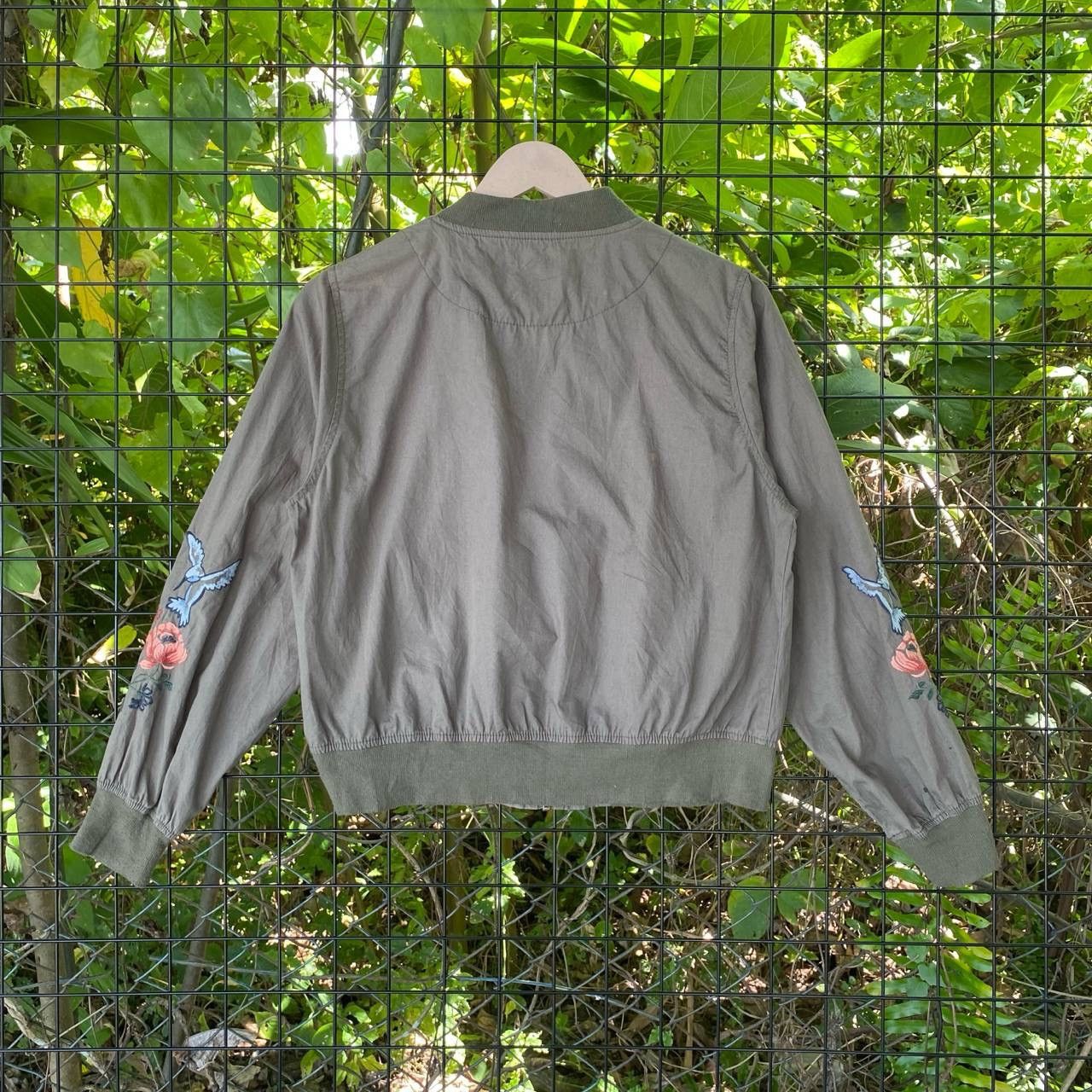 Japanese Brand Vintage Floral Motive Bomber Jacket Size M / US 6-8 / IT 42-44 - 7 Thumbnail