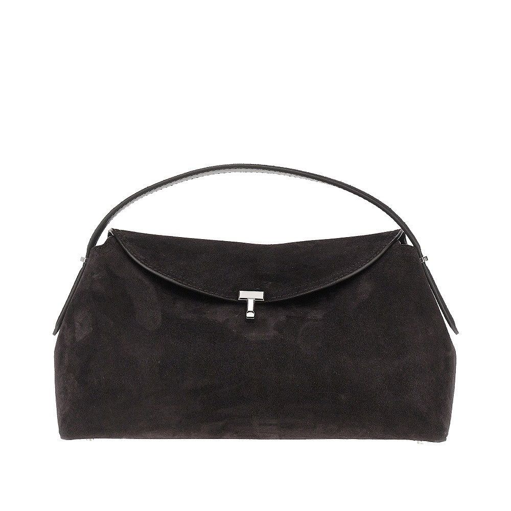 Toteme Toteme T-Lock Suede Leather Bag Brown UNI Women - USA Tariffs Included Size ONE SIZE - 1 Thumbnail