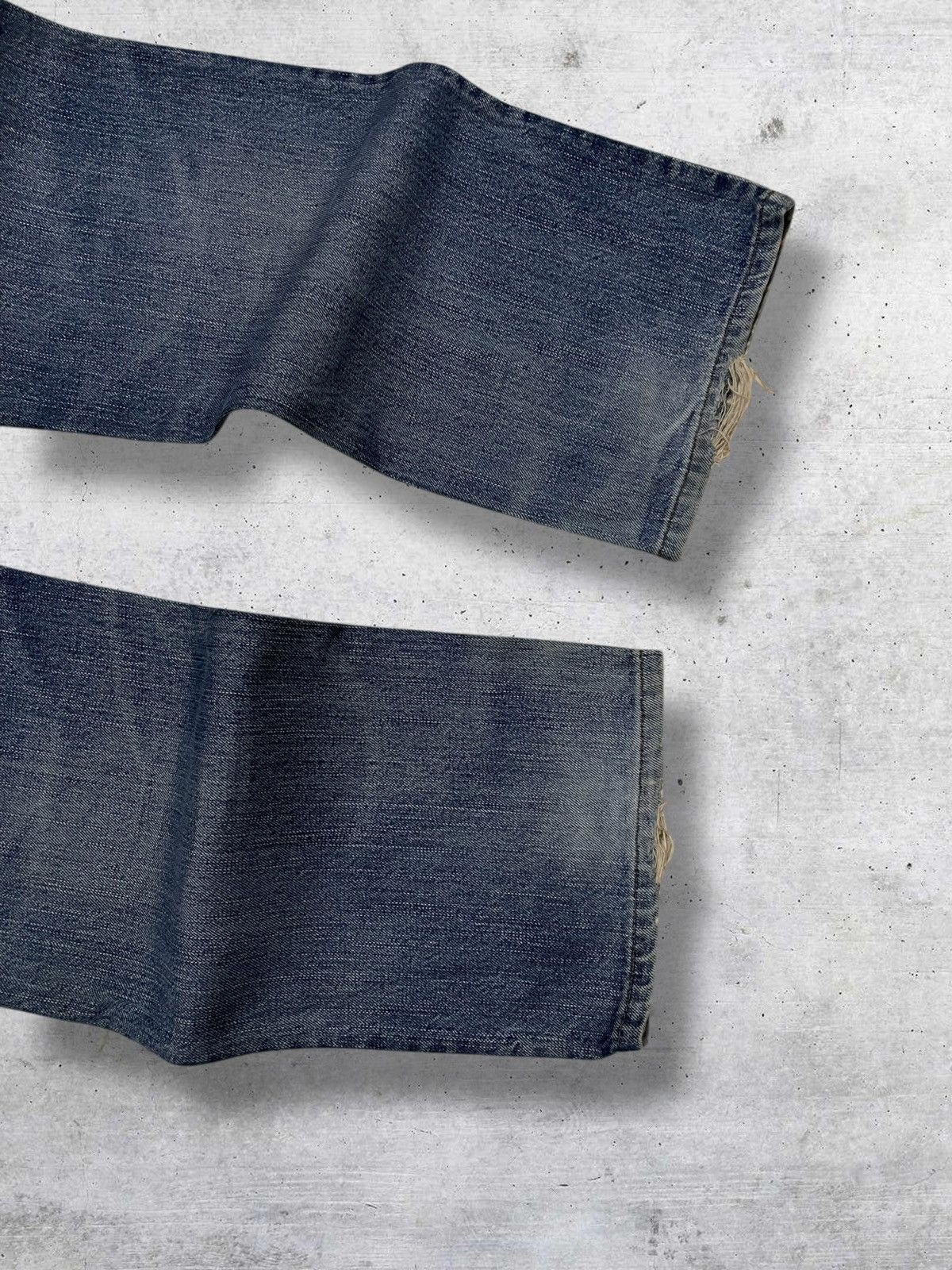 Levi's Vintage Clothing VINTAGE 502 LEVIS USA DESIGNER 90S RIPPED OG GRUNGE DENIM Size US 30 / EU 46 - 12 Thumbnail