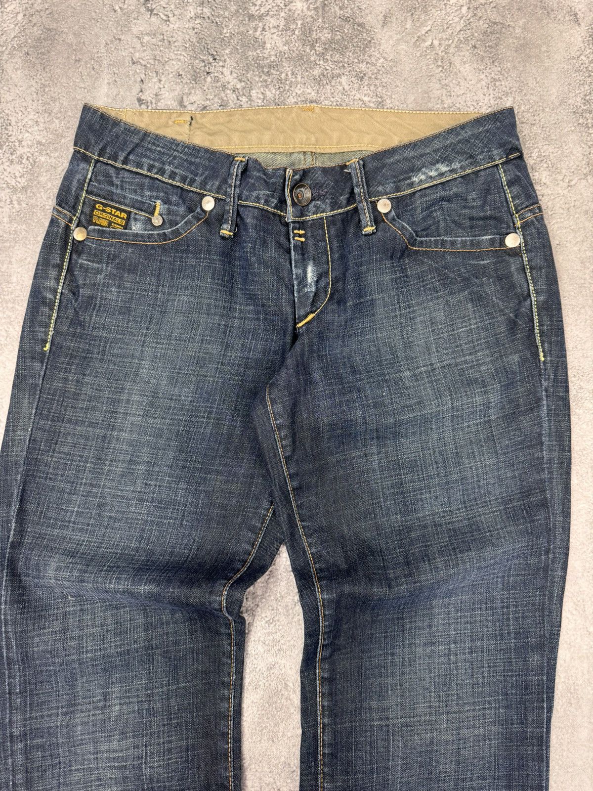 G-Star G-Star Raw Denim Men Straight Jeans Dark Blue Size 30 Size US 30 / EU 46 - 5 Thumbnail