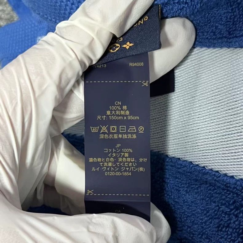 Other Louis Vuitton Midnight Blue Beach Towel Towel Bath Towel Size ONE SIZE - 5 Thumbnail