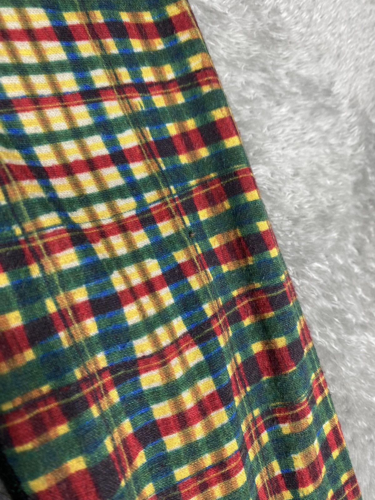 Jean Paul Gaultier Jean Paul Gaultier Homme Face Checked Mesh Plaids Size US S / EU 44-46 / 1 - 15 Thumbnail