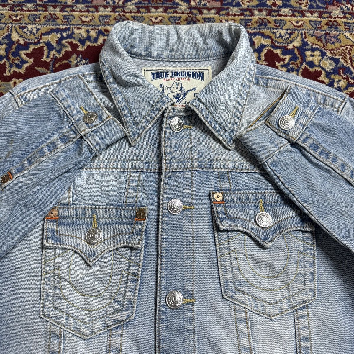 True Religion True Religion Trucker Jeans Jacket Levis type 3 style Y2k Size US L / EU 52-54 / 3 - 1 Thumbnail