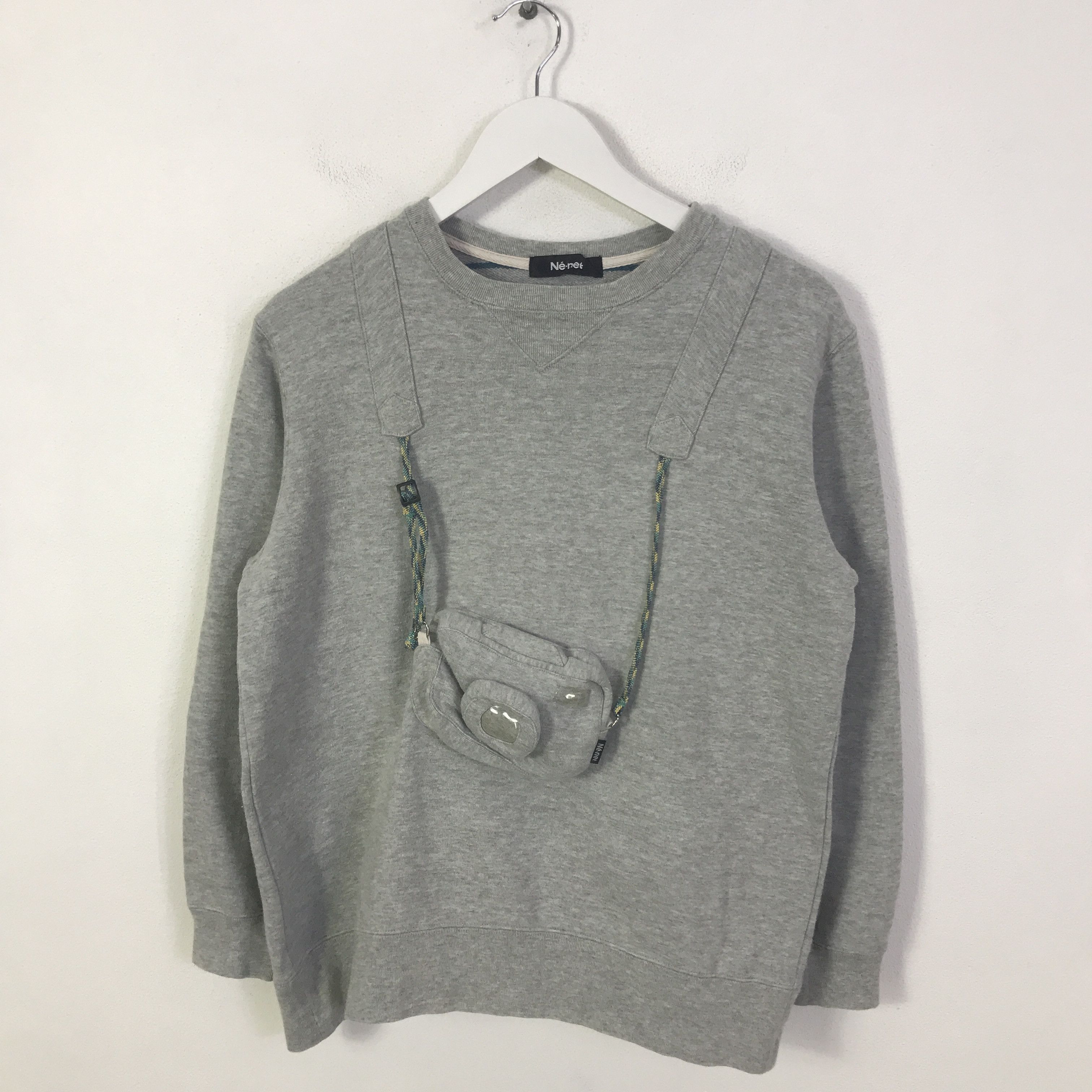 Ne-Net Ne-Net Issey Miyake Design Camera sweatshirt K89B15 Size US M / EU 48-50 / 2 - 1 Thumbnail