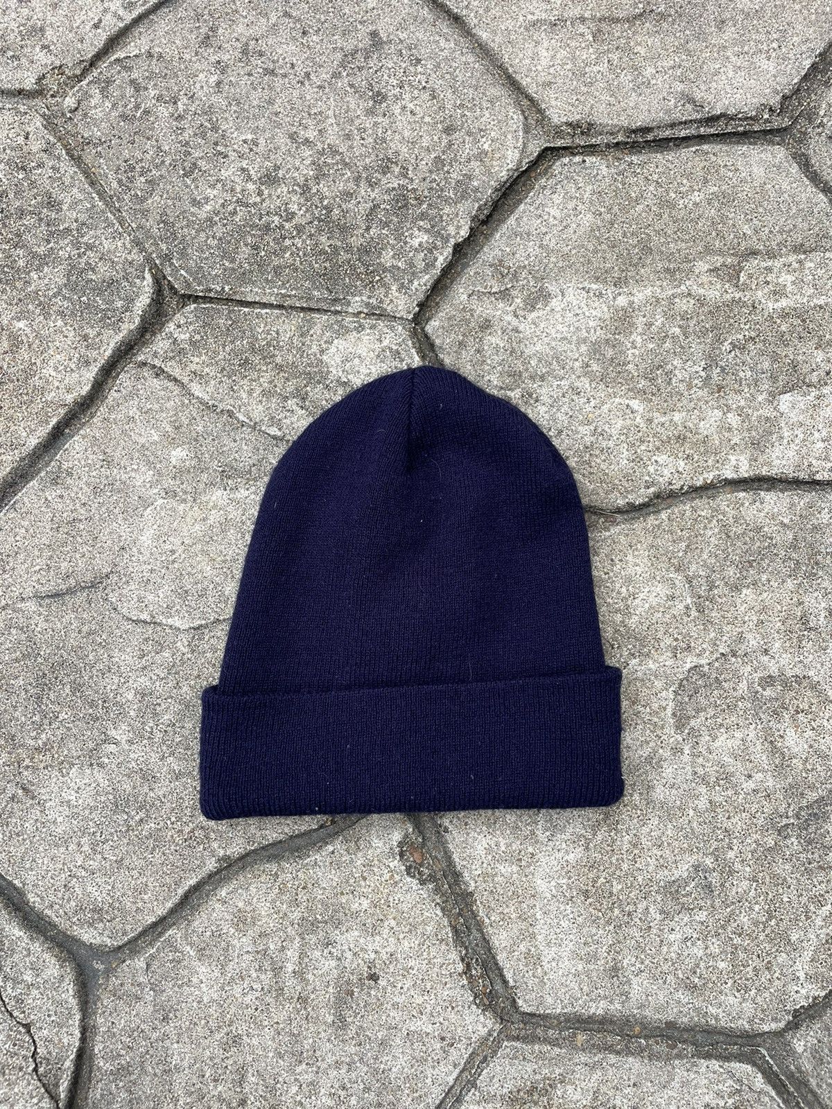 Carhartt Navy Carhartt Knitted Beanie Size ONE SIZE - 3 Thumbnail