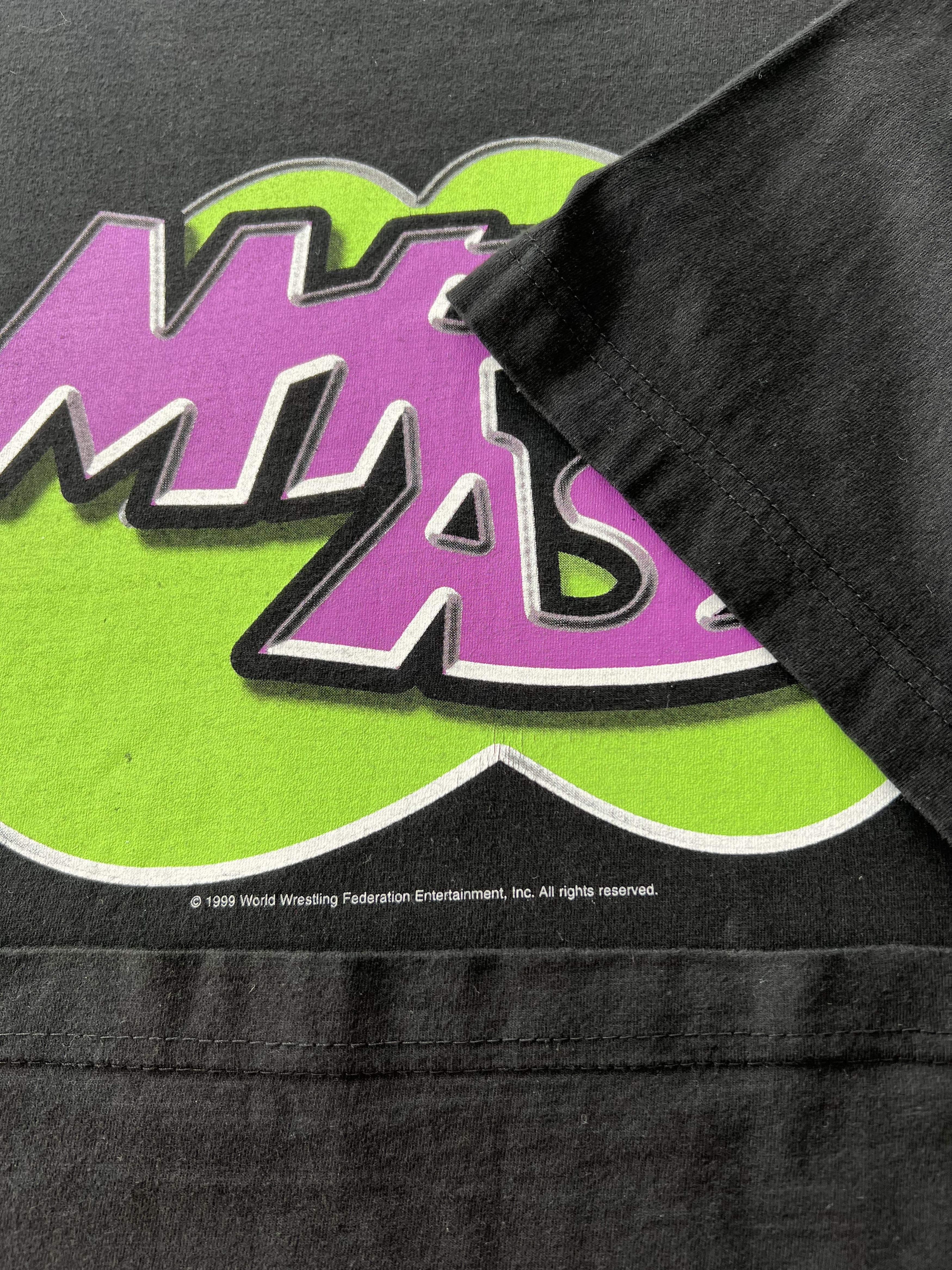 WWE Vintage 1999 Mr Ass Billy Gunn Backwards WWE WWF T-shirt Size US XL / EU 56 / 4 - 9 Thumbnail