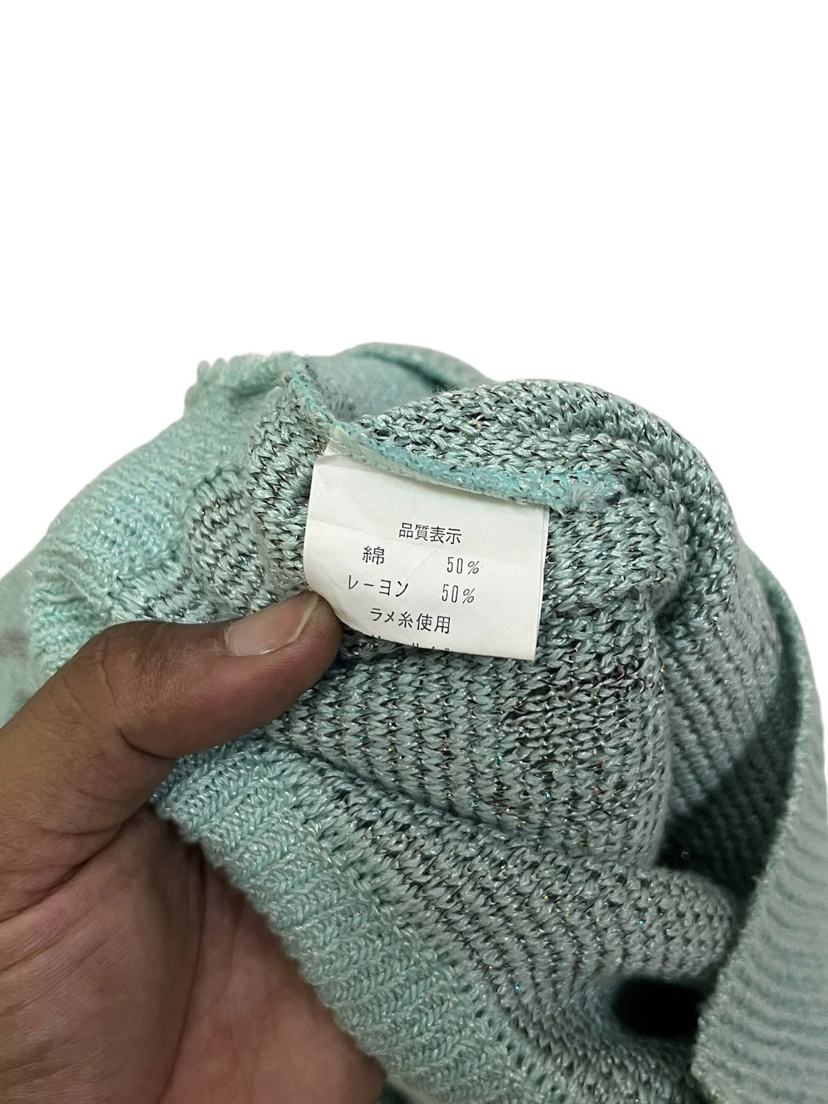 Japanese Brand Japanese Brand Miyata Wrap top Knitwear Size S / US 4 / IT 40 - 8 Thumbnail