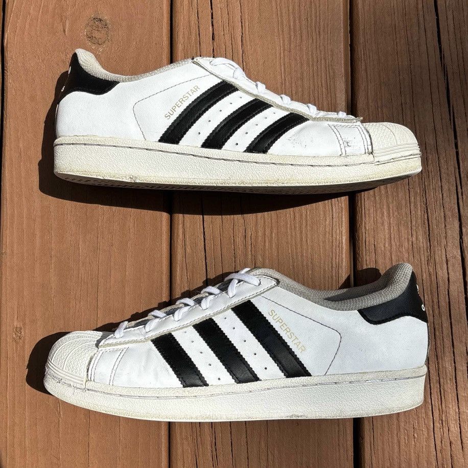 Adidas × Vintage Adidas Superstar Shelltoe Classic OG 2016 White Sneaker Size US 6 / EU 39 - 3 Thumbnail