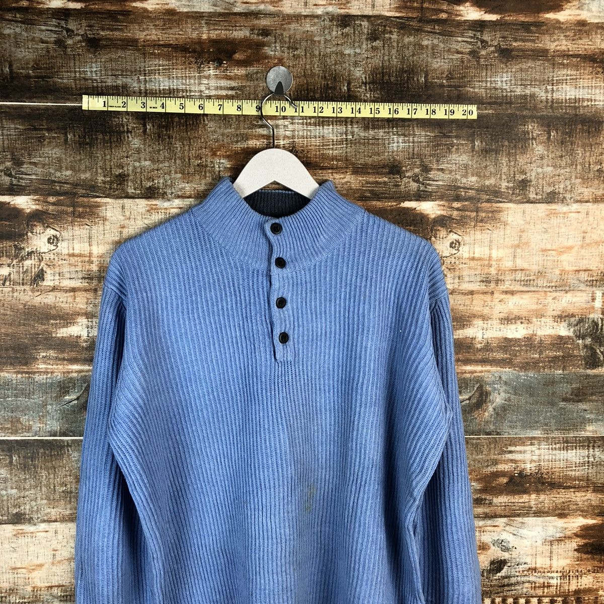 Japanese Brand Uniqlo japan sweatshirt Blue Knitwear #A1832 Size US L / EU 52-54 / 3 - 2 Thumbnail