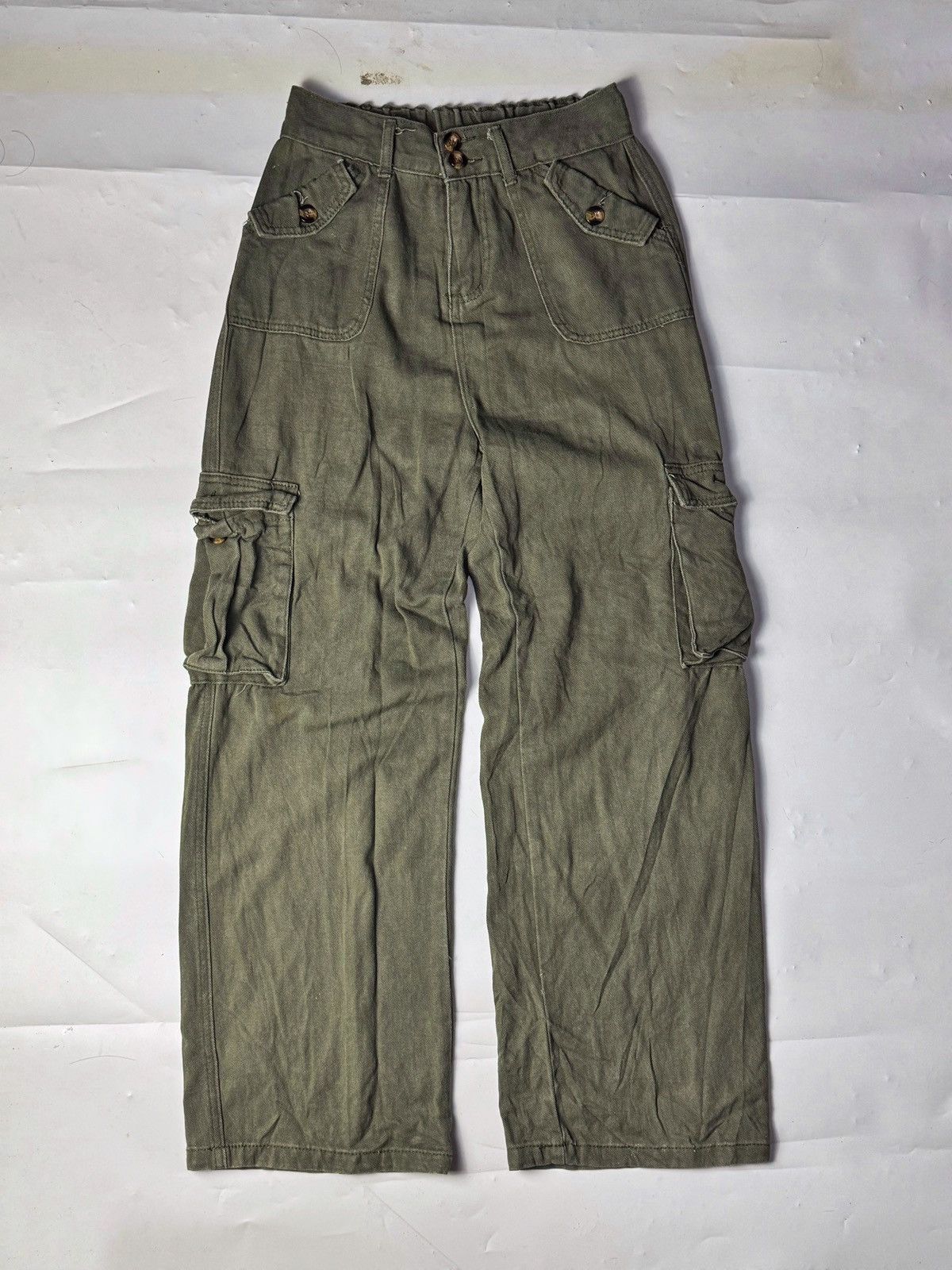 Hysteric Glamour × If Six Was Nine × Japanese Brand japanese brand baggy cago pants goa style Size US 29 - 1 Thumbnail
