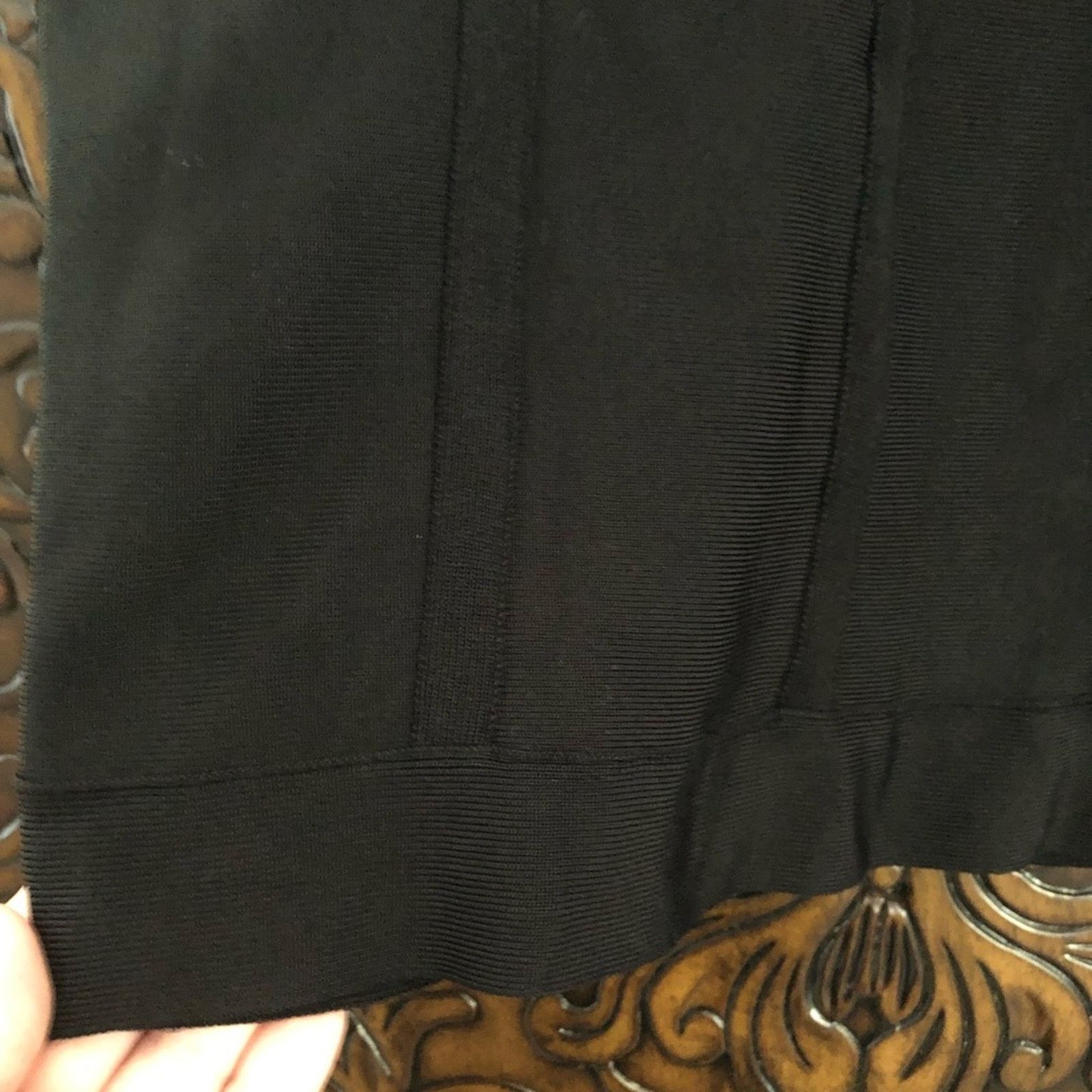 Bcbgmaxazria BCBG black bandaid style stretch skirt XS Size 26" / US 2 / IT 38 - 2 Thumbnail