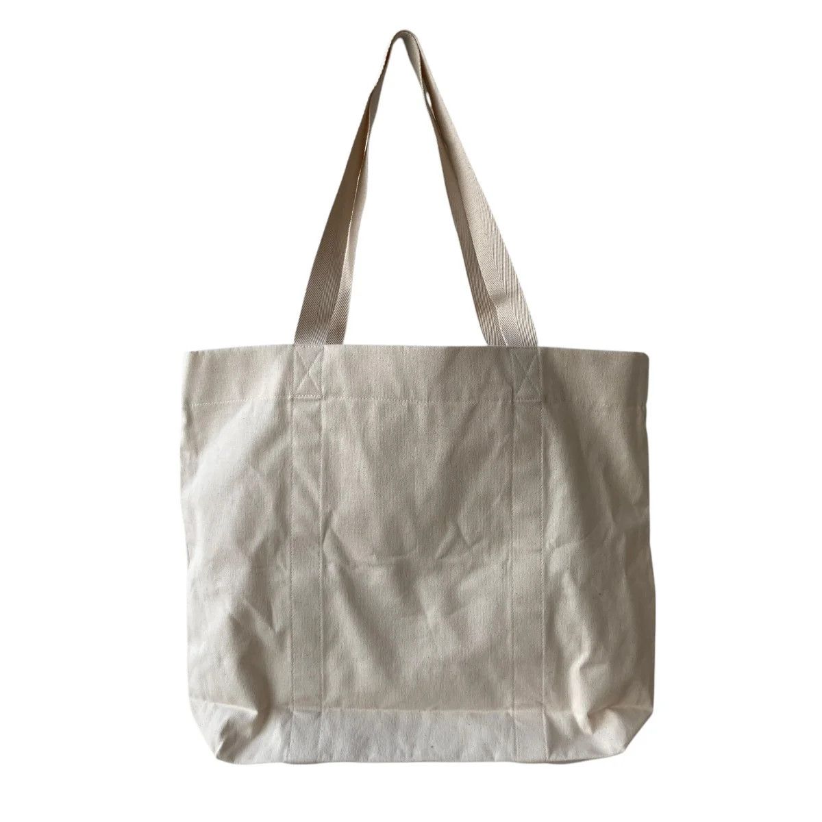 Yohji Yamamoto YOHJI YAMAMOTO Signature/Logo Canvas Tote Bag Size ONE SIZE - 2 Thumbnail