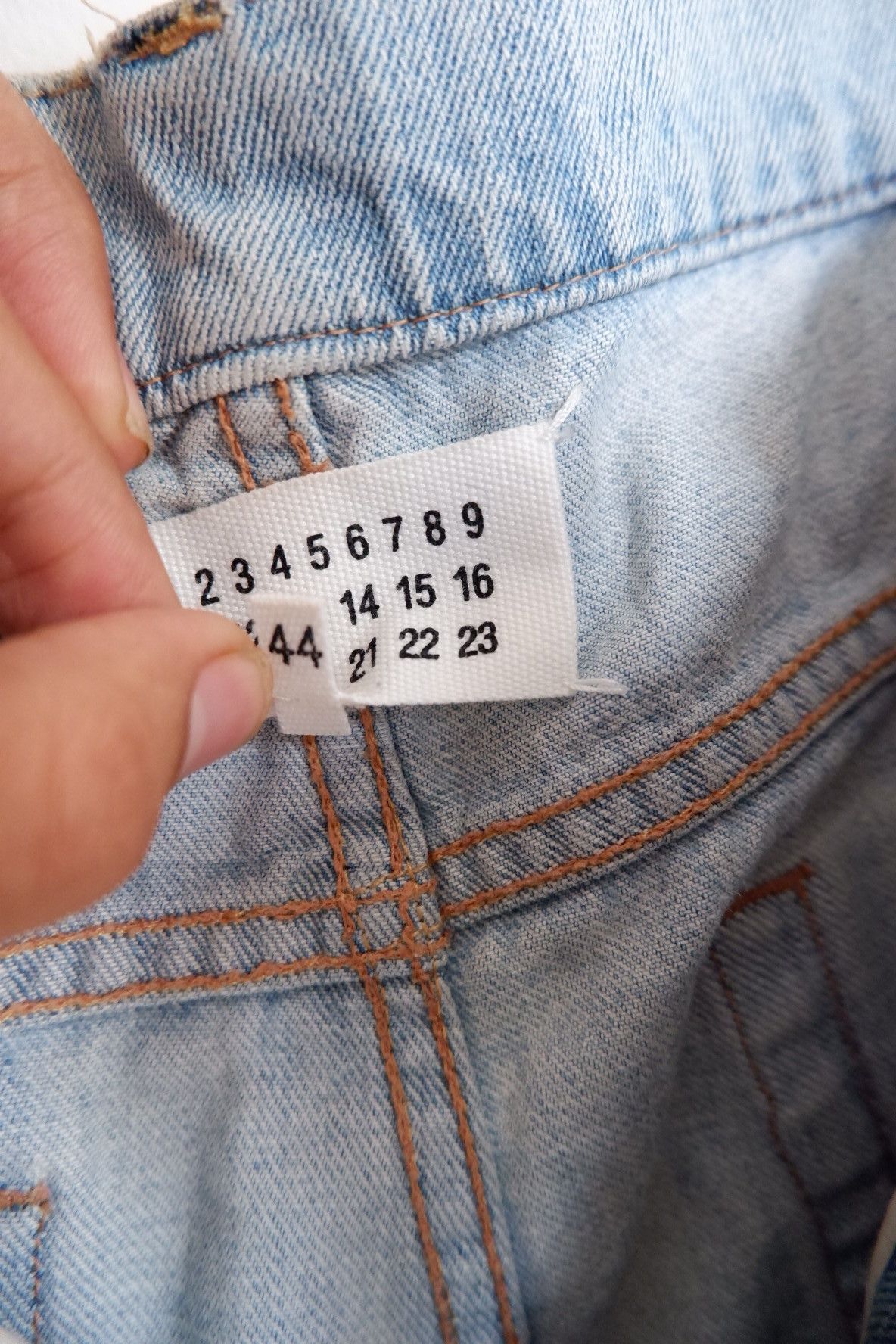 Maison Margiela Maison Margiela Stained Jeans - Slim Fit Size US 30 / EU 46 - 8 Thumbnail