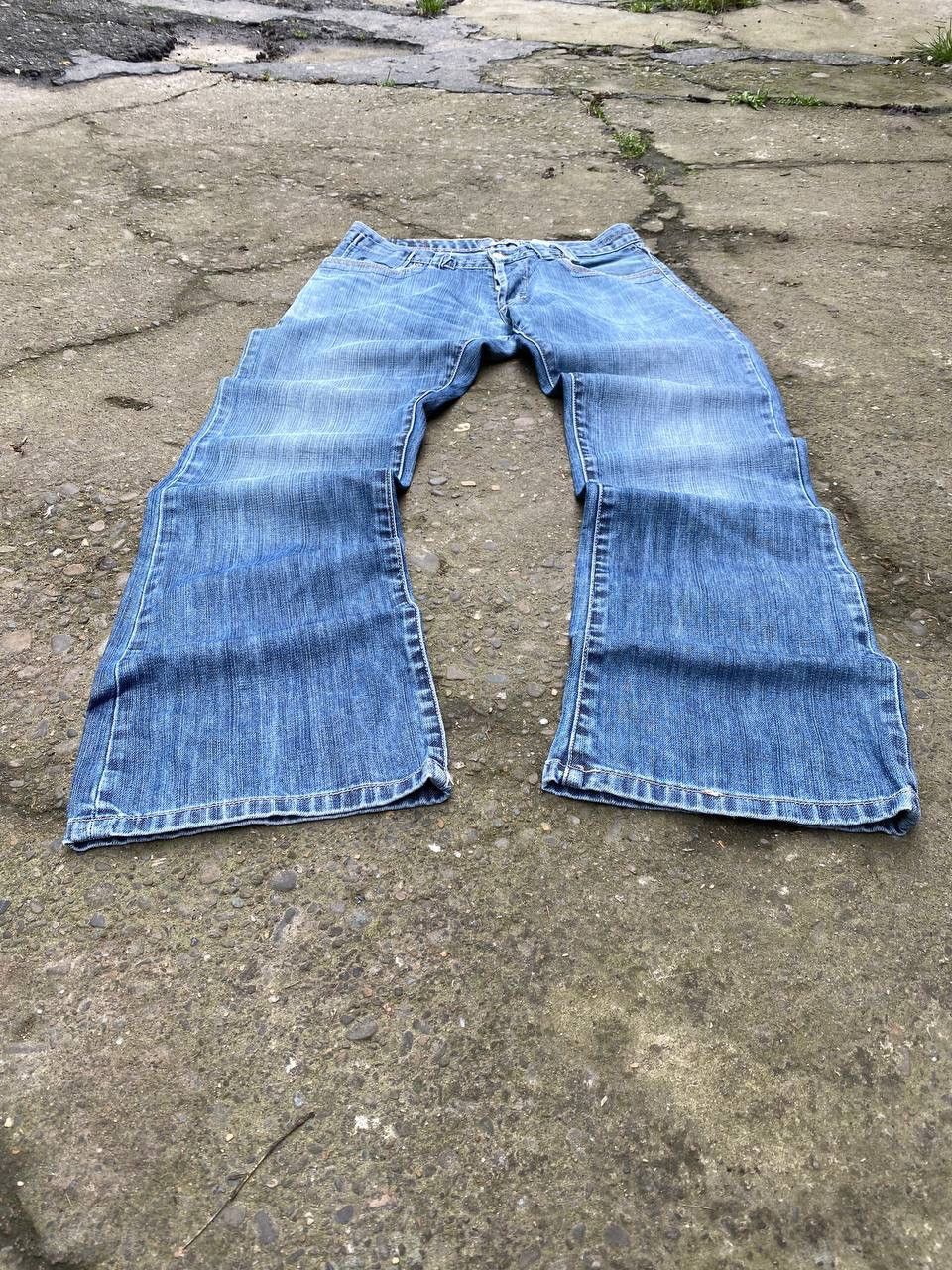 Japanese Brand × Vintage Baggy pants Tornado Mart style y2k jeans Size US 34 / EU 50 - 1 Thumbnail