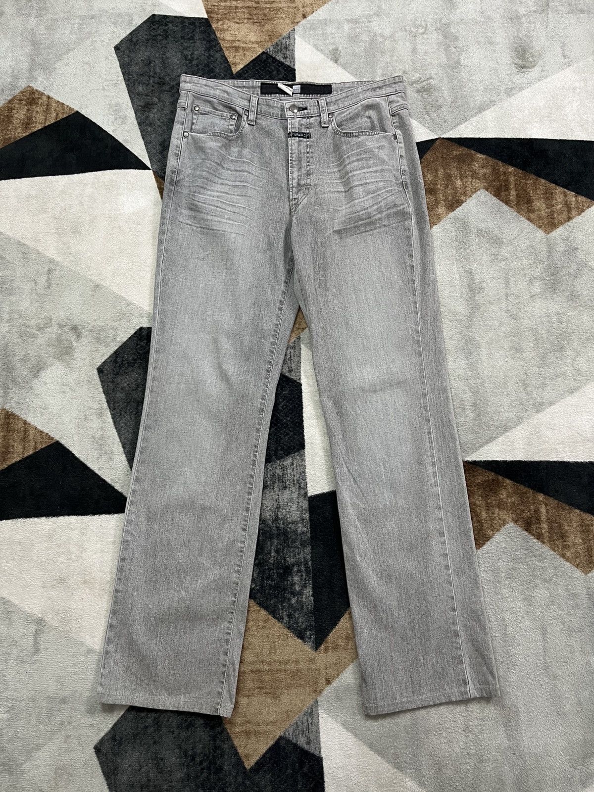 Marithe + Francois Girbaud Vintage Marithe Francois Girbaud Grey Wash Denim Size US 34 / EU 50 - 1 Thumbnail